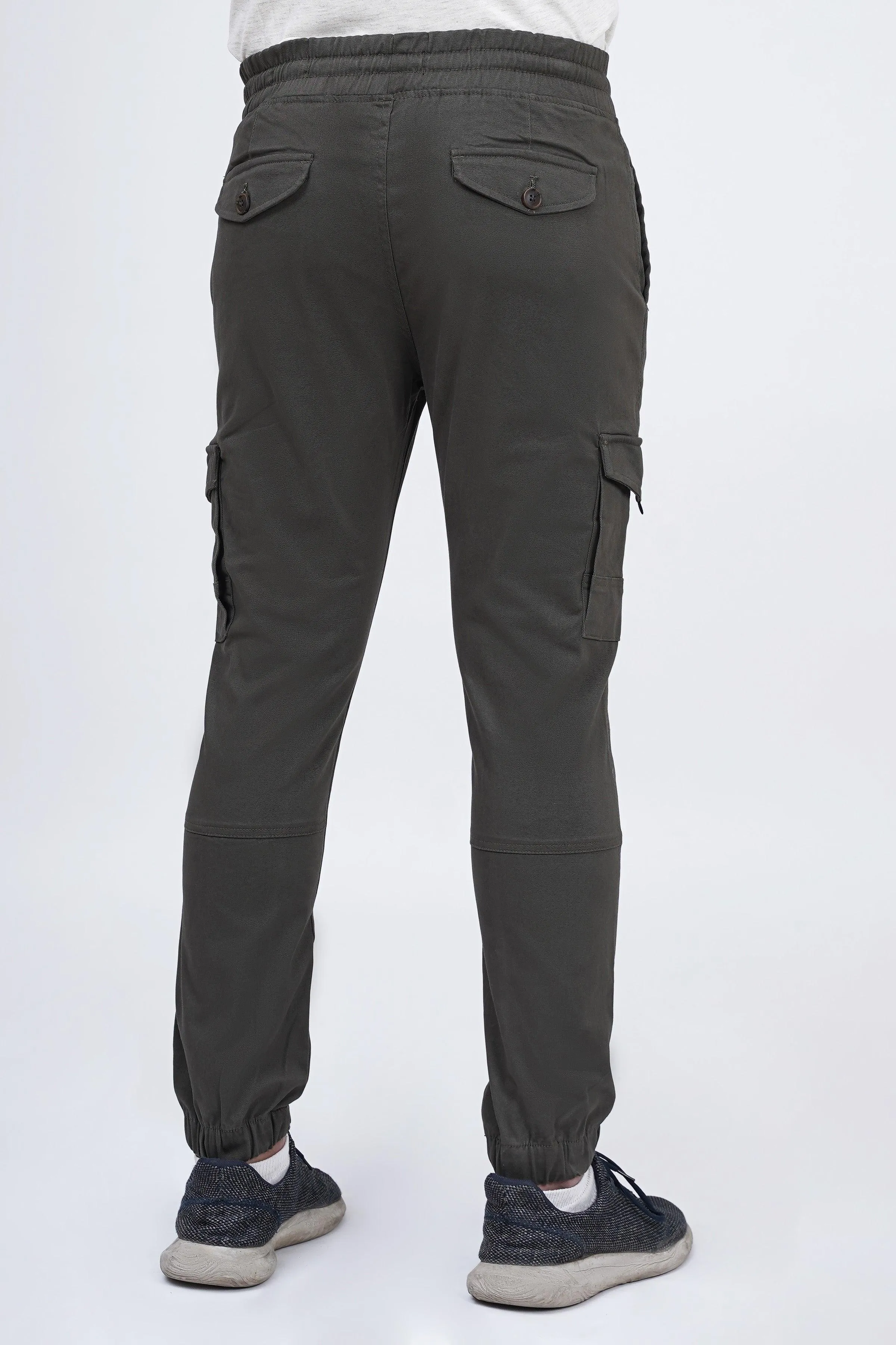 CARGO JOGGER TROUSER DARK OLIVE