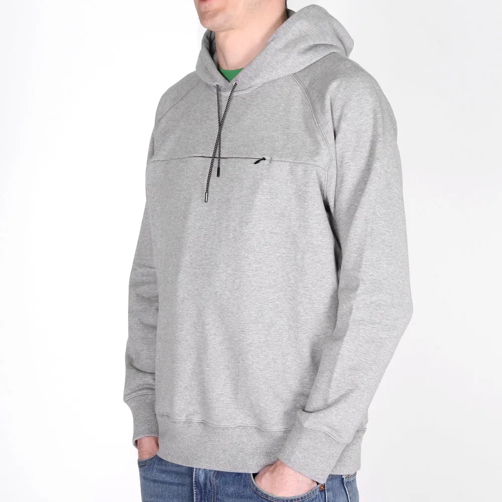 Carhartt WIP Hooded Chrono Sweat Grey Heather