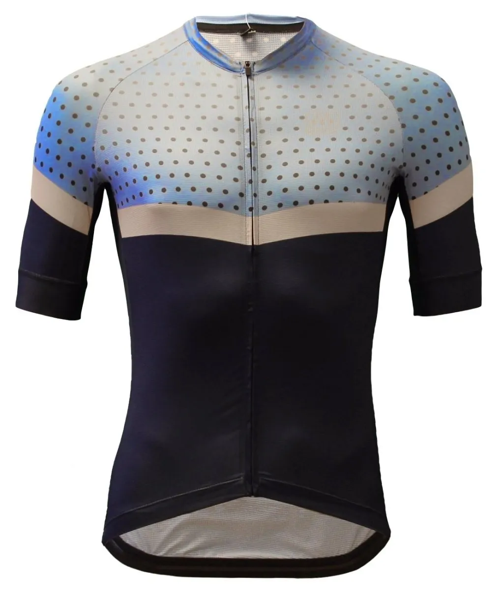 Classic Cycling Navy Dots 1.1 Jersey