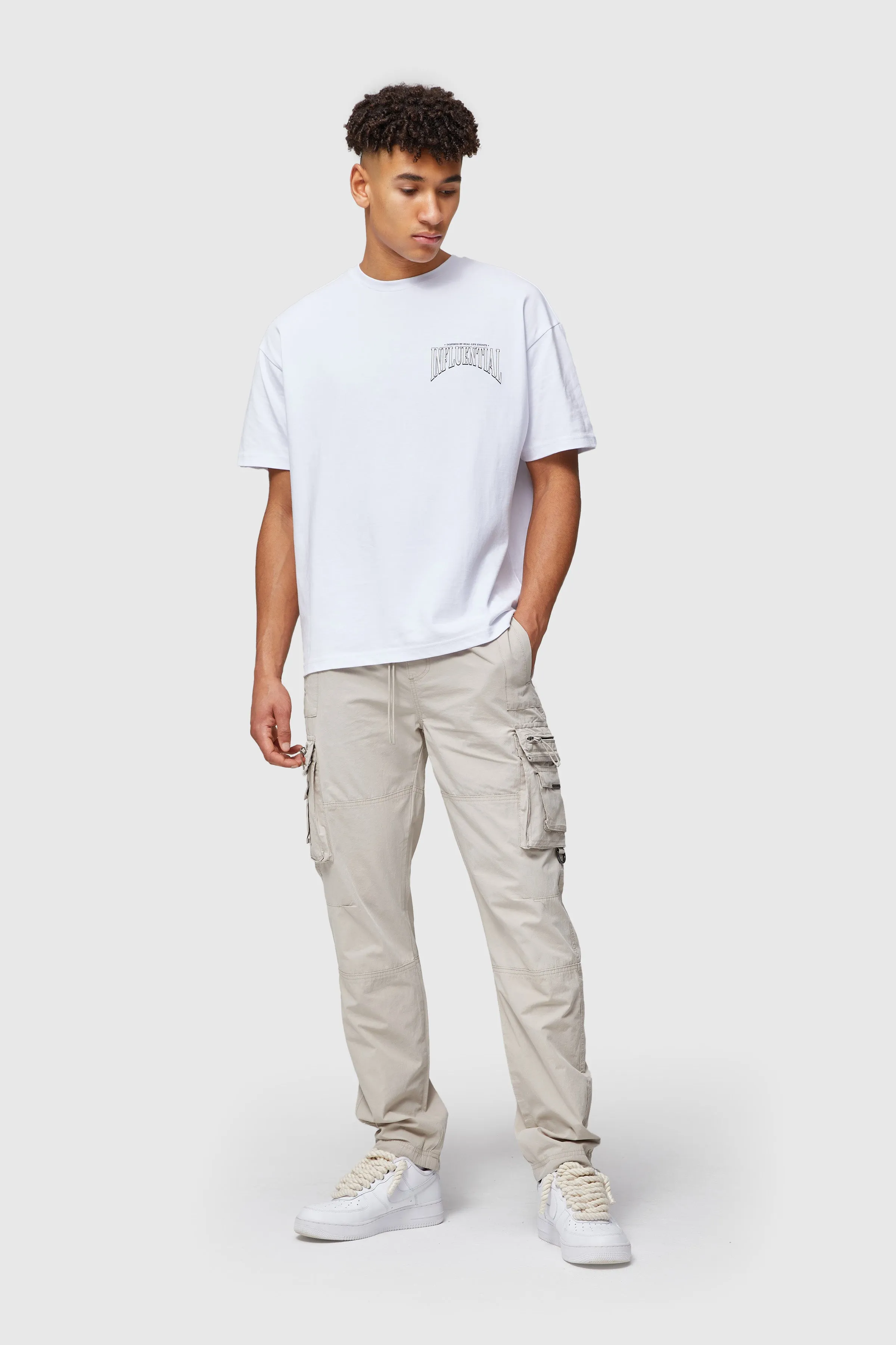 Optimized Title: Grey Conquer Cargo Pants with Enhanced Features