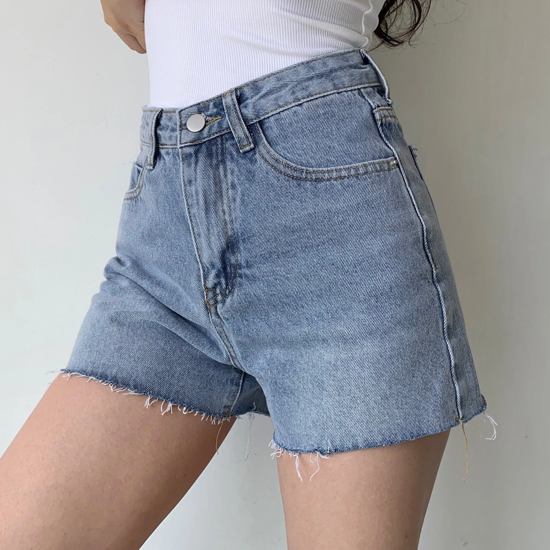 deanwangkt - 90s Cowboy Denim Shorts