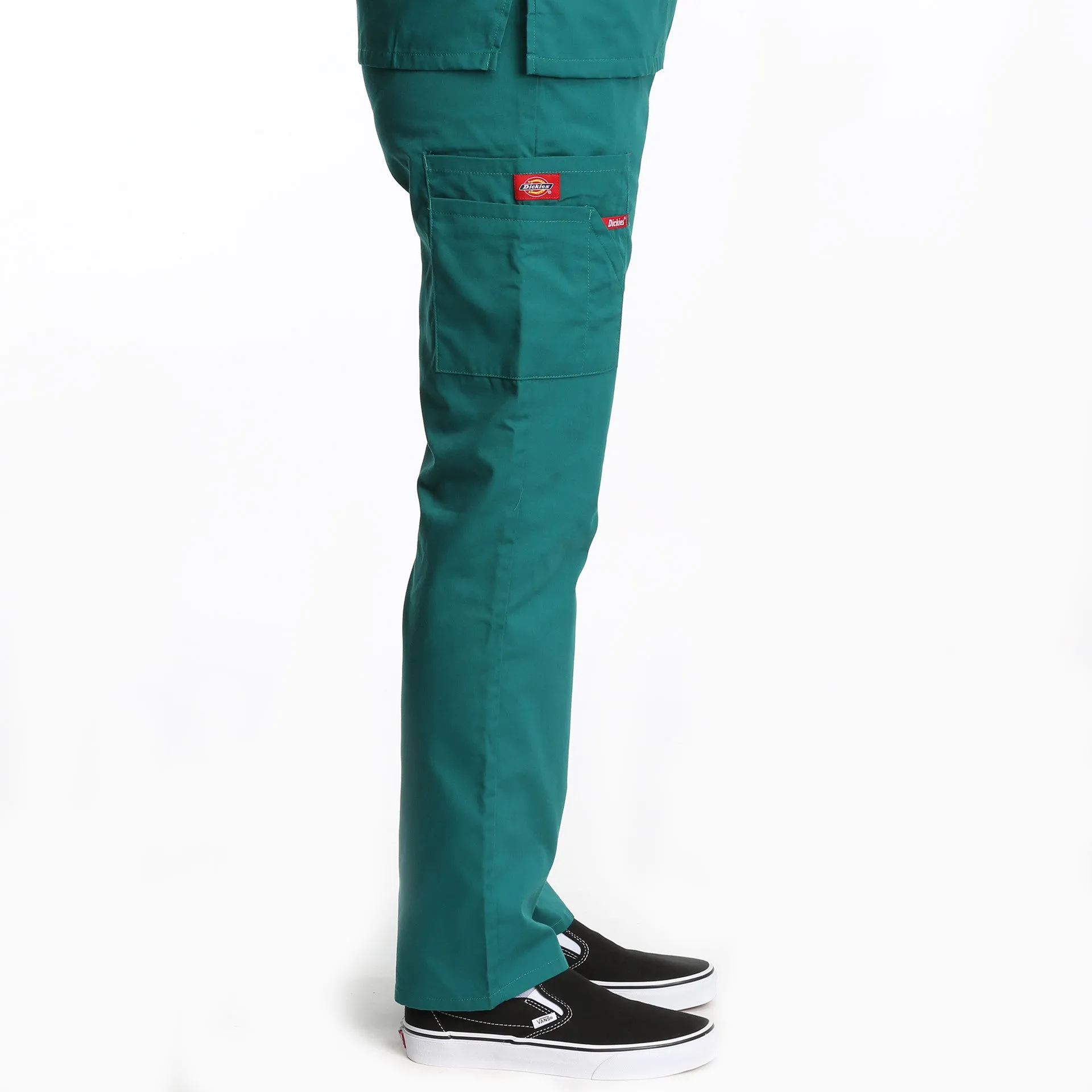 Dickies Natural Rise Elastic Scrub Pant - Hunter Green