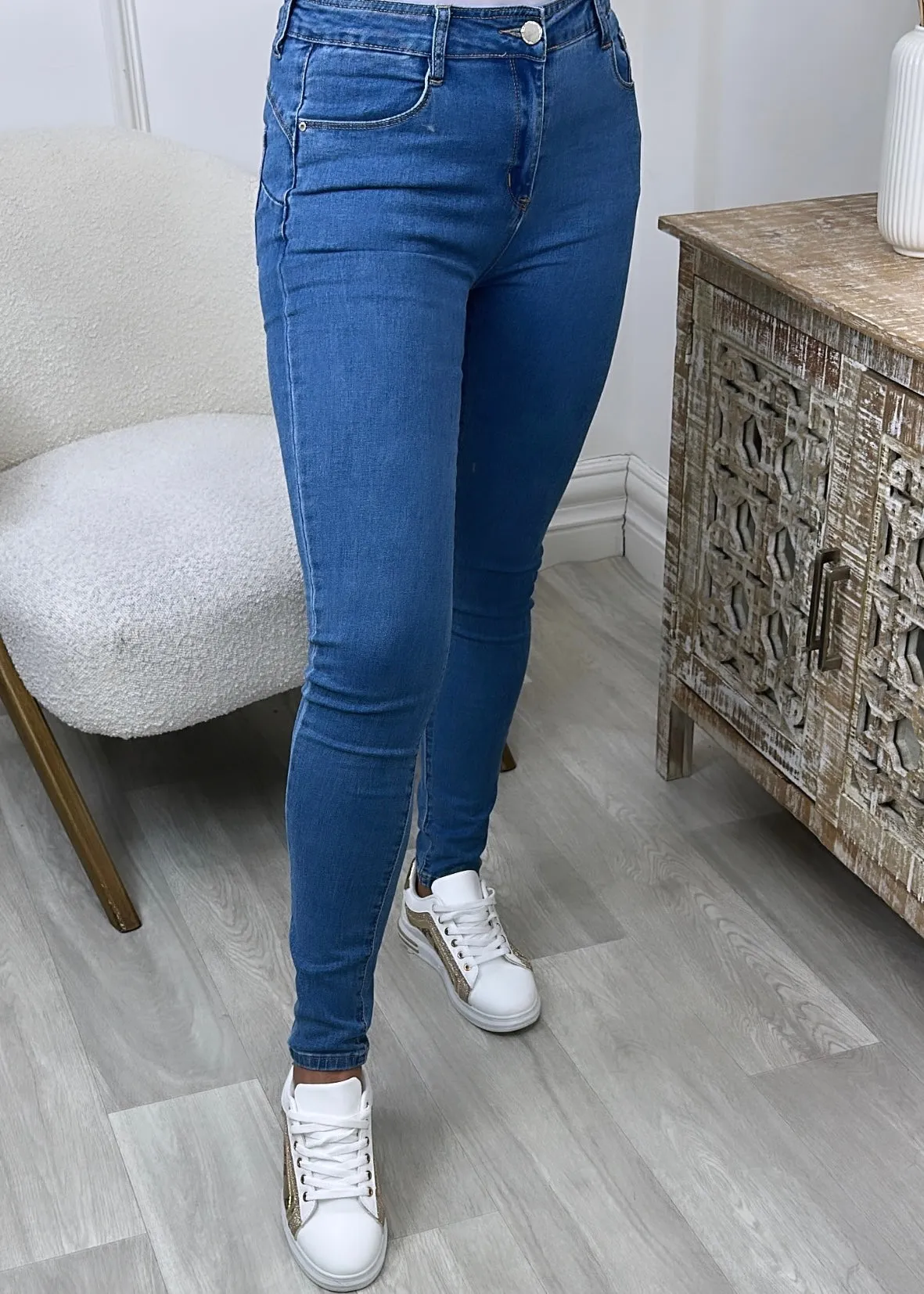 Drew Blue Skinny Jeans