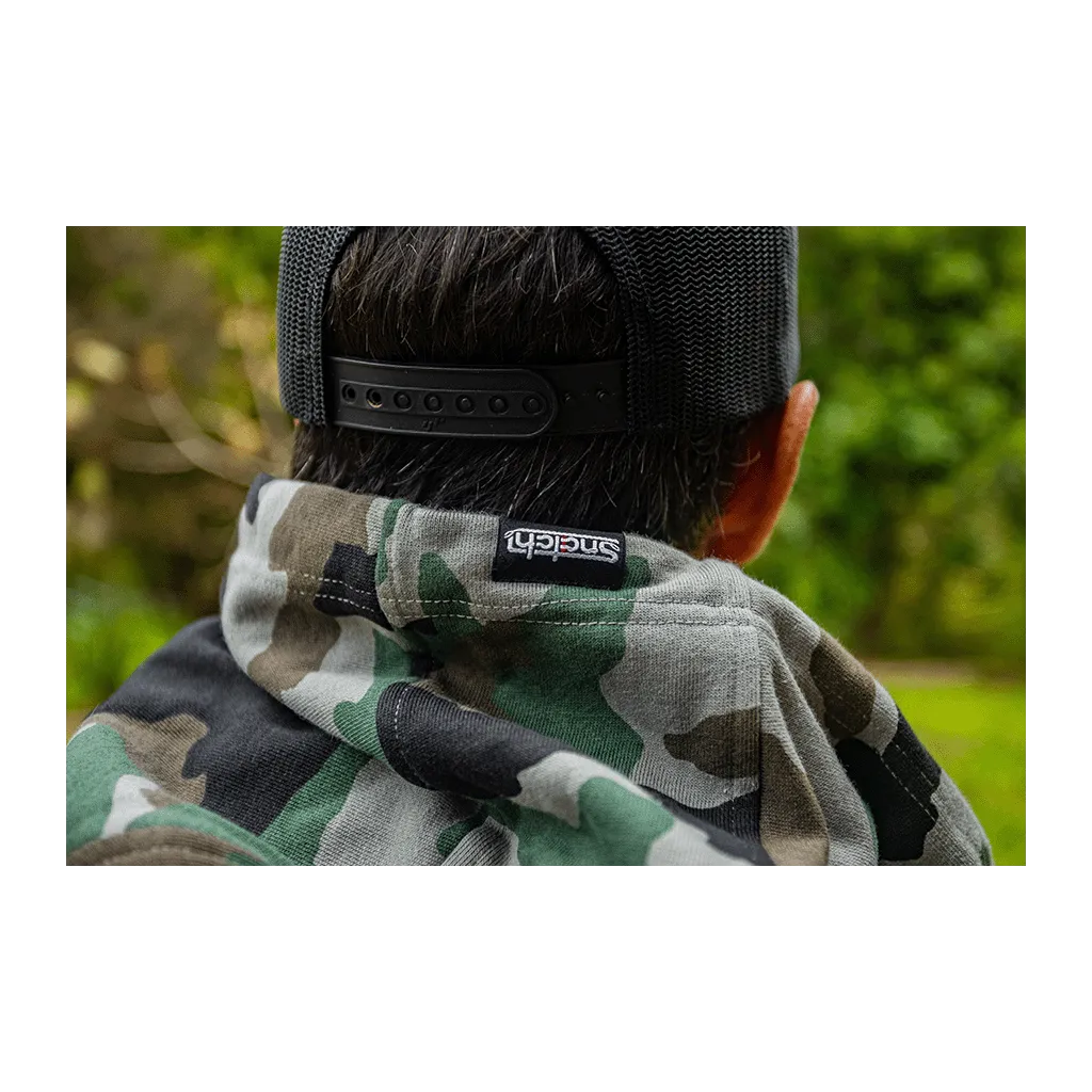 Embroidered Snatch Hoodie Army Camo - SM2302CO