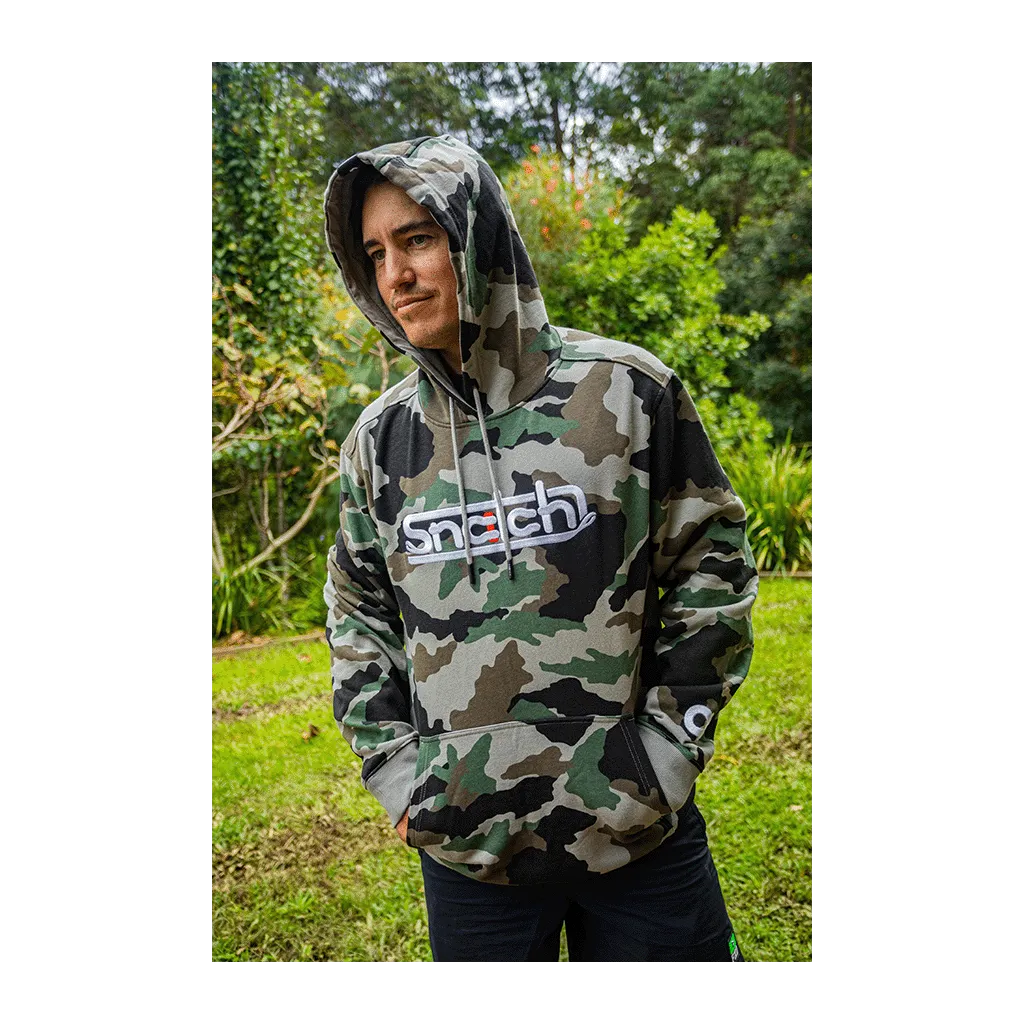 Embroidered Snatch Hoodie Army Camo - SM2302CO