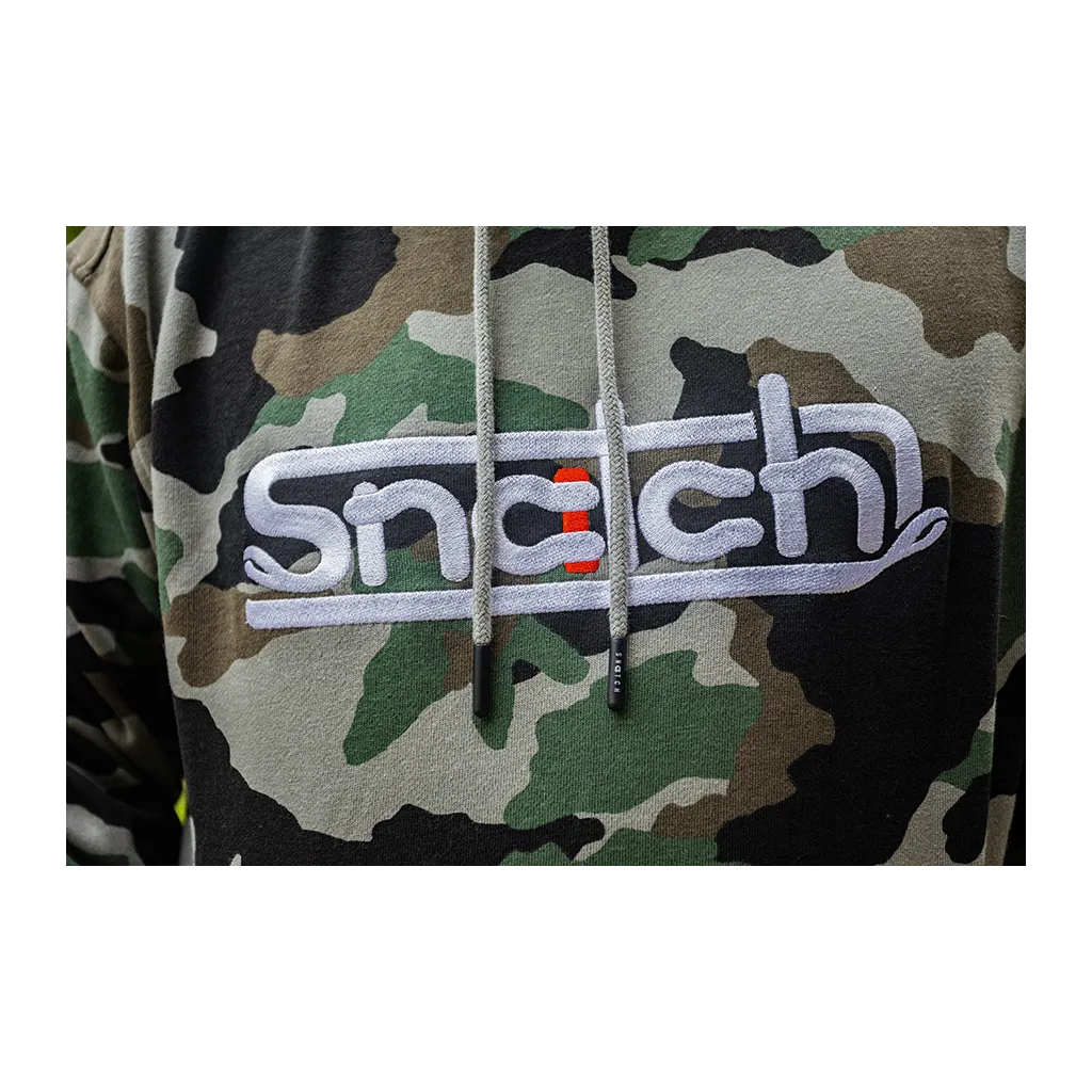 Embroidered Snatch Hoodie Army Camo - SM2302CO