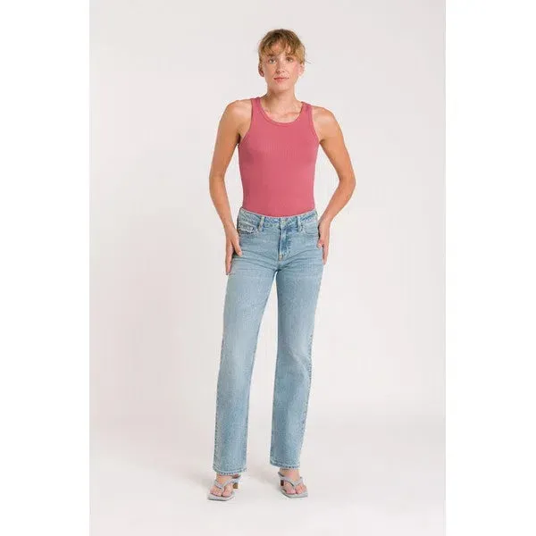 Emiko Super Light Used - Straight Leg Jeans