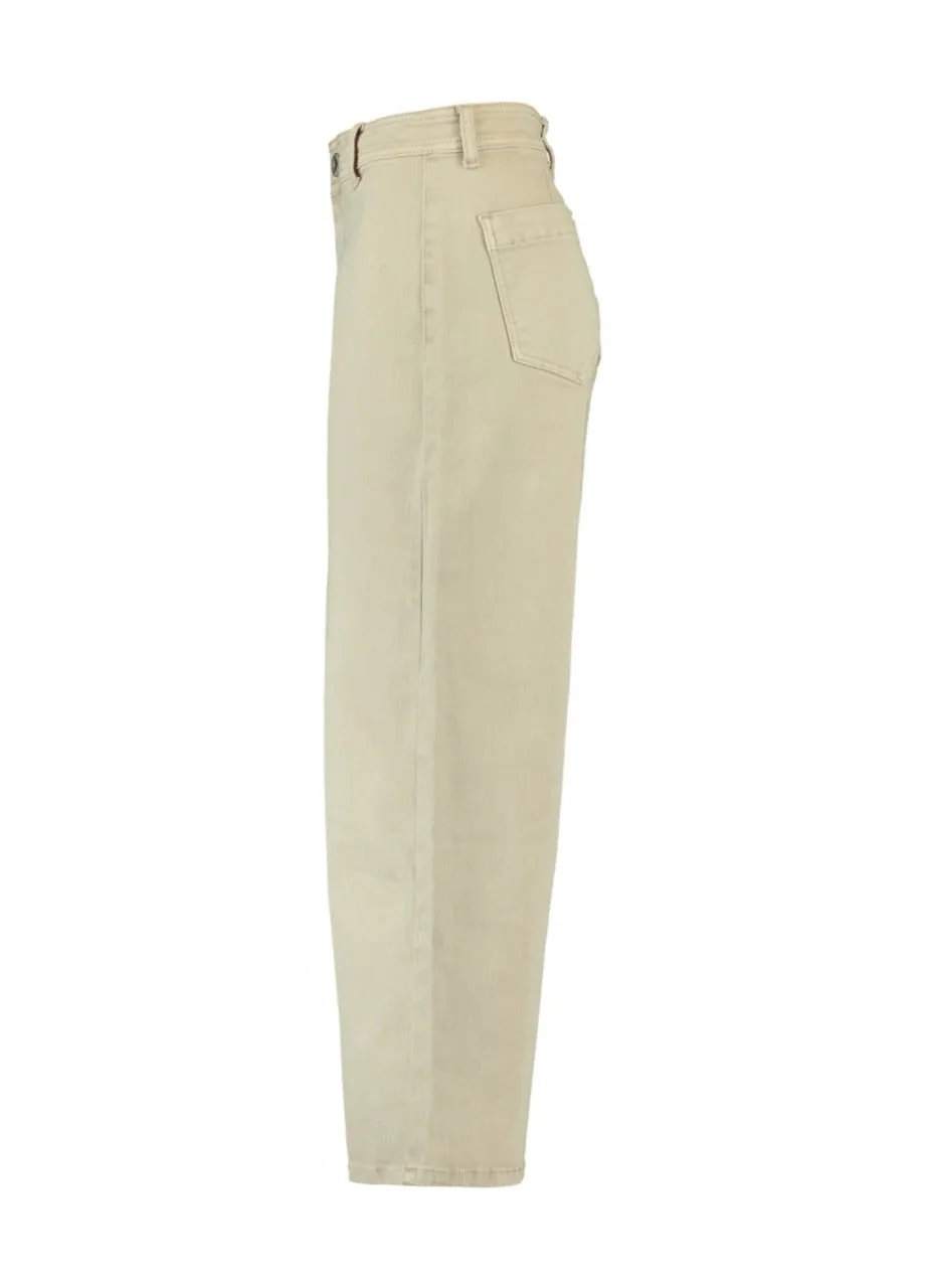 Evelina Sand Culotte Jeans