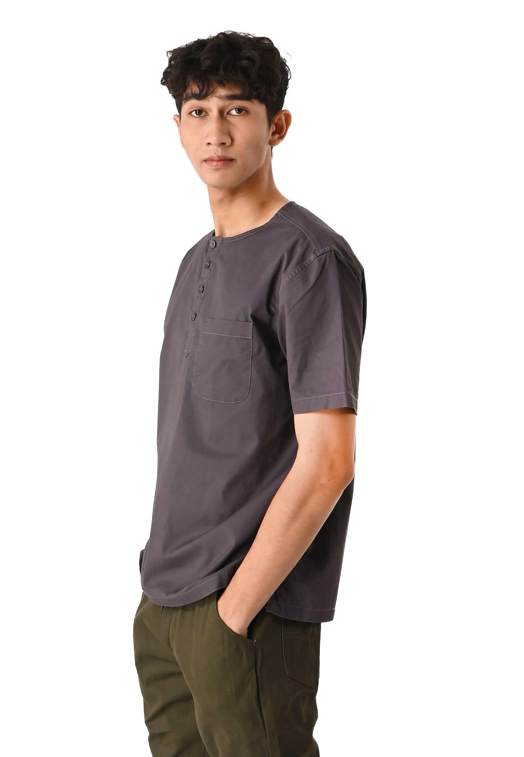 EXHAUST ROUND NECK SHIRT 1498