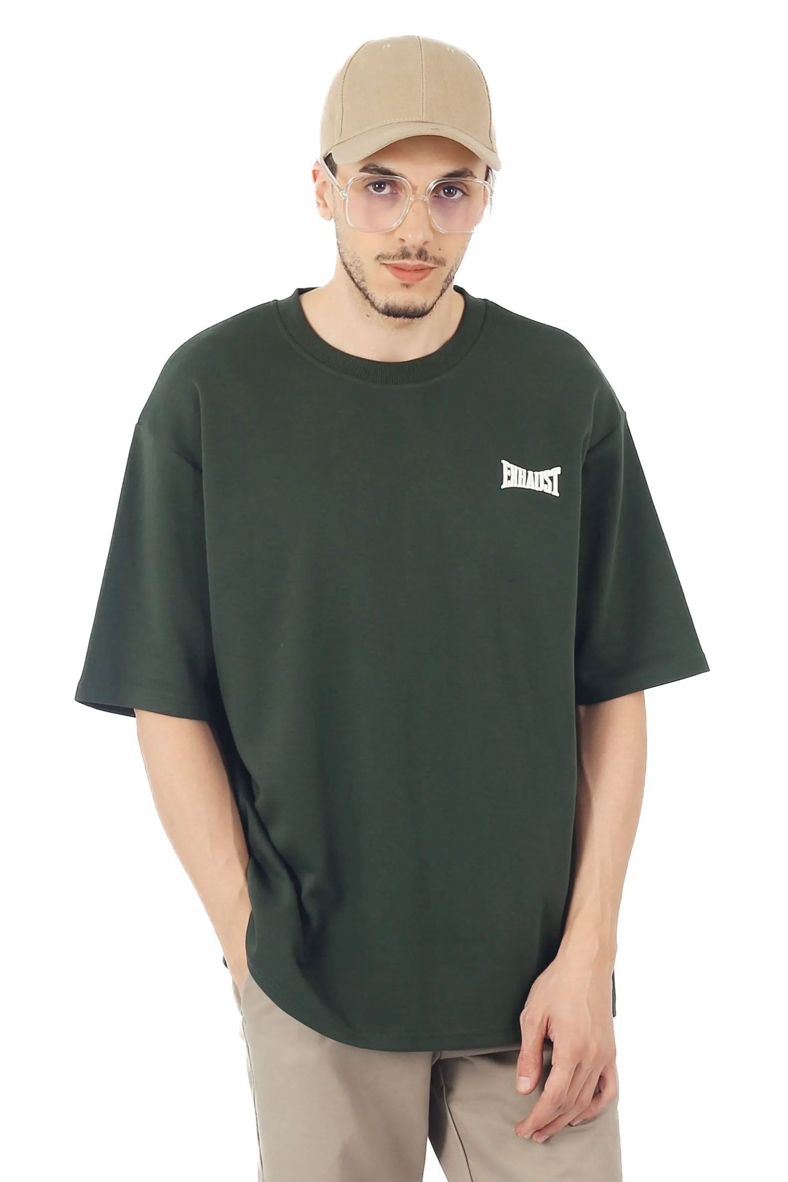 EXHAUST ROUND NECK T SHIRT [OVERSIZE] 1661