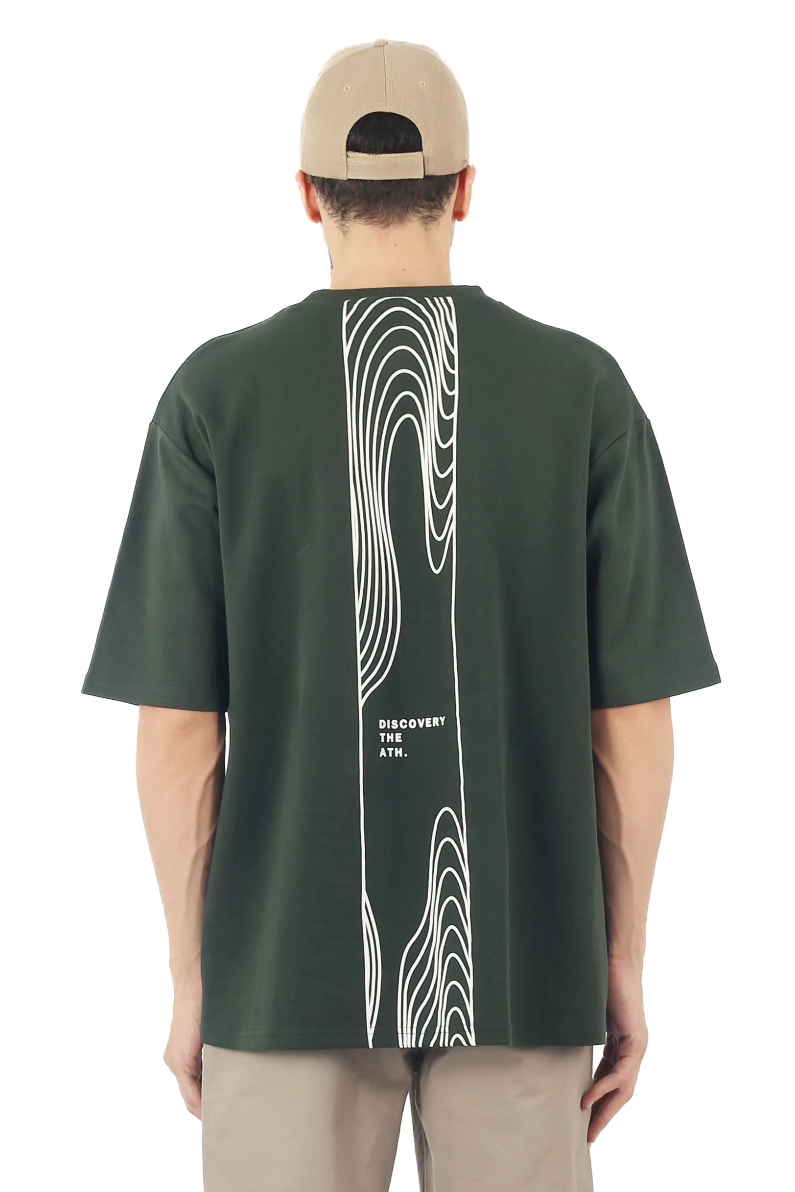 EXHAUST ROUND NECK T SHIRT [OVERSIZE] 1661