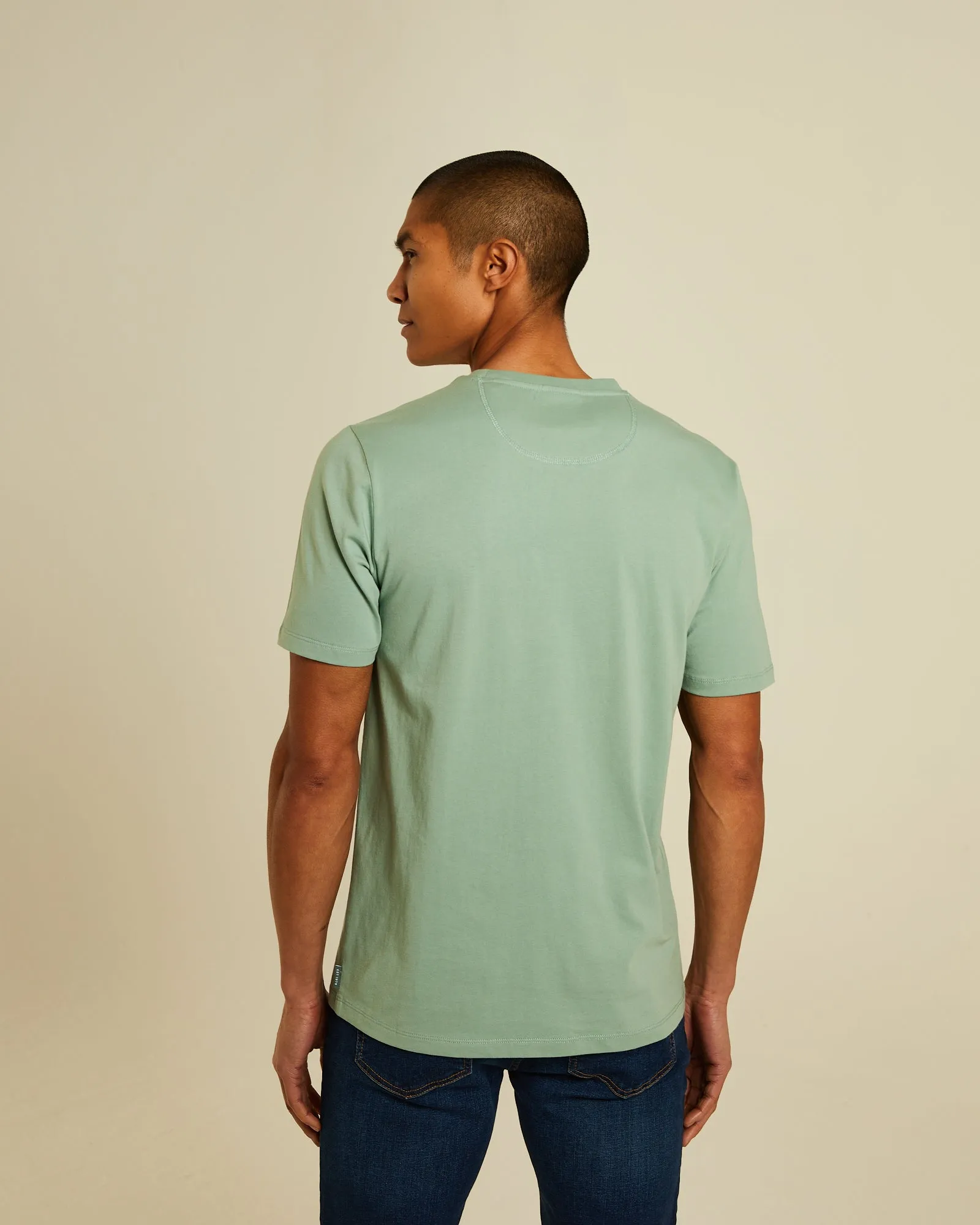 Fenton Tee Surf Green