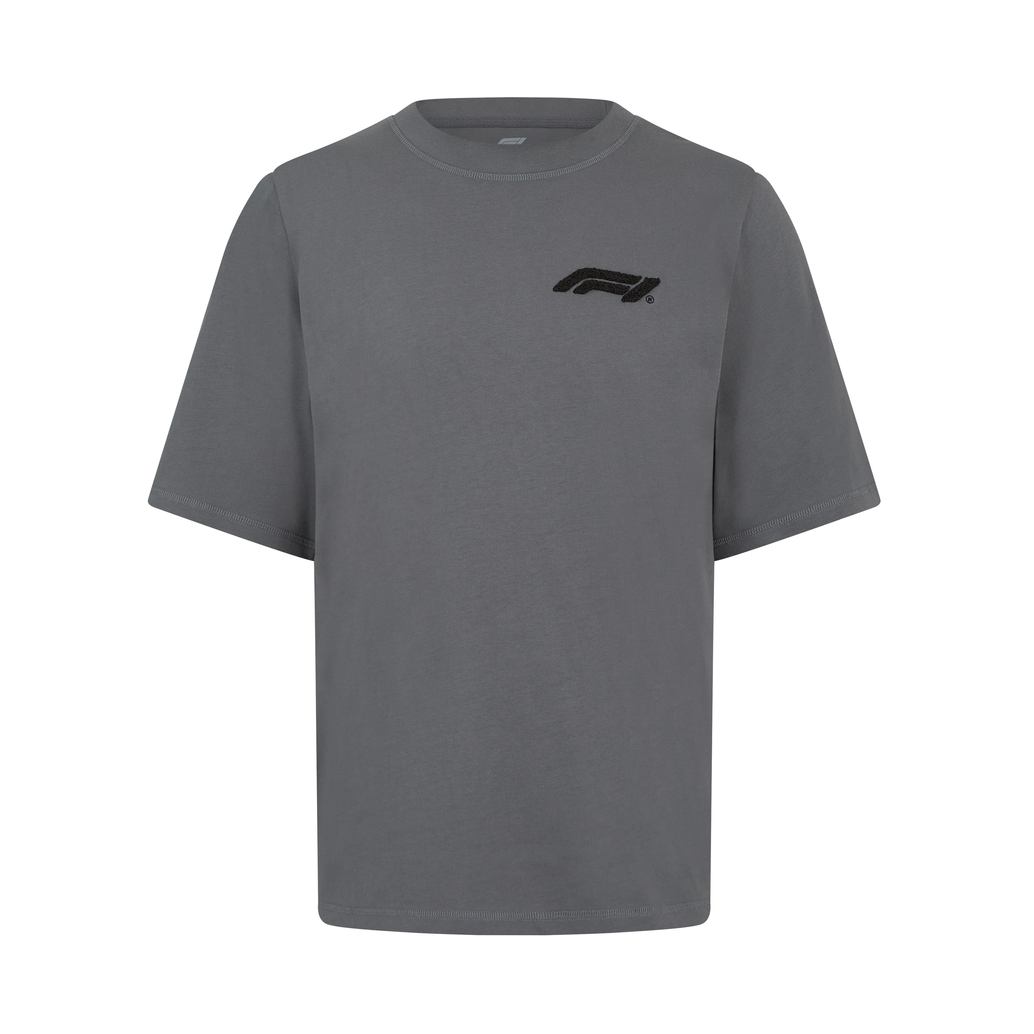 Formula 1 Tech Relaxed Fit Boucle T-Shirt - Grey/White