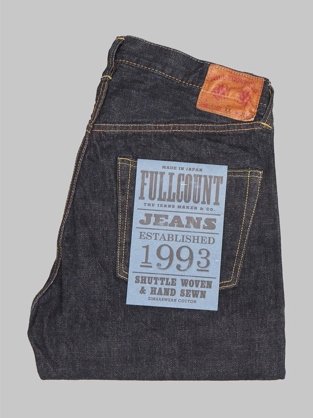 Fullcount 1101XXW 15.5oz Regular Straight Jeans