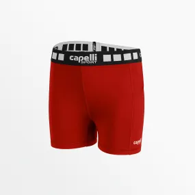 GIRL'S 4" PERFORMANCE SHORTS