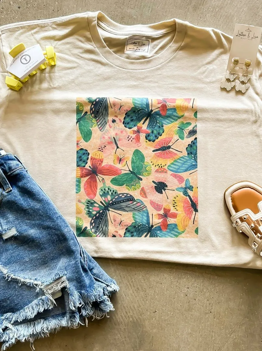 Give Me Butterflies Graphic Tee