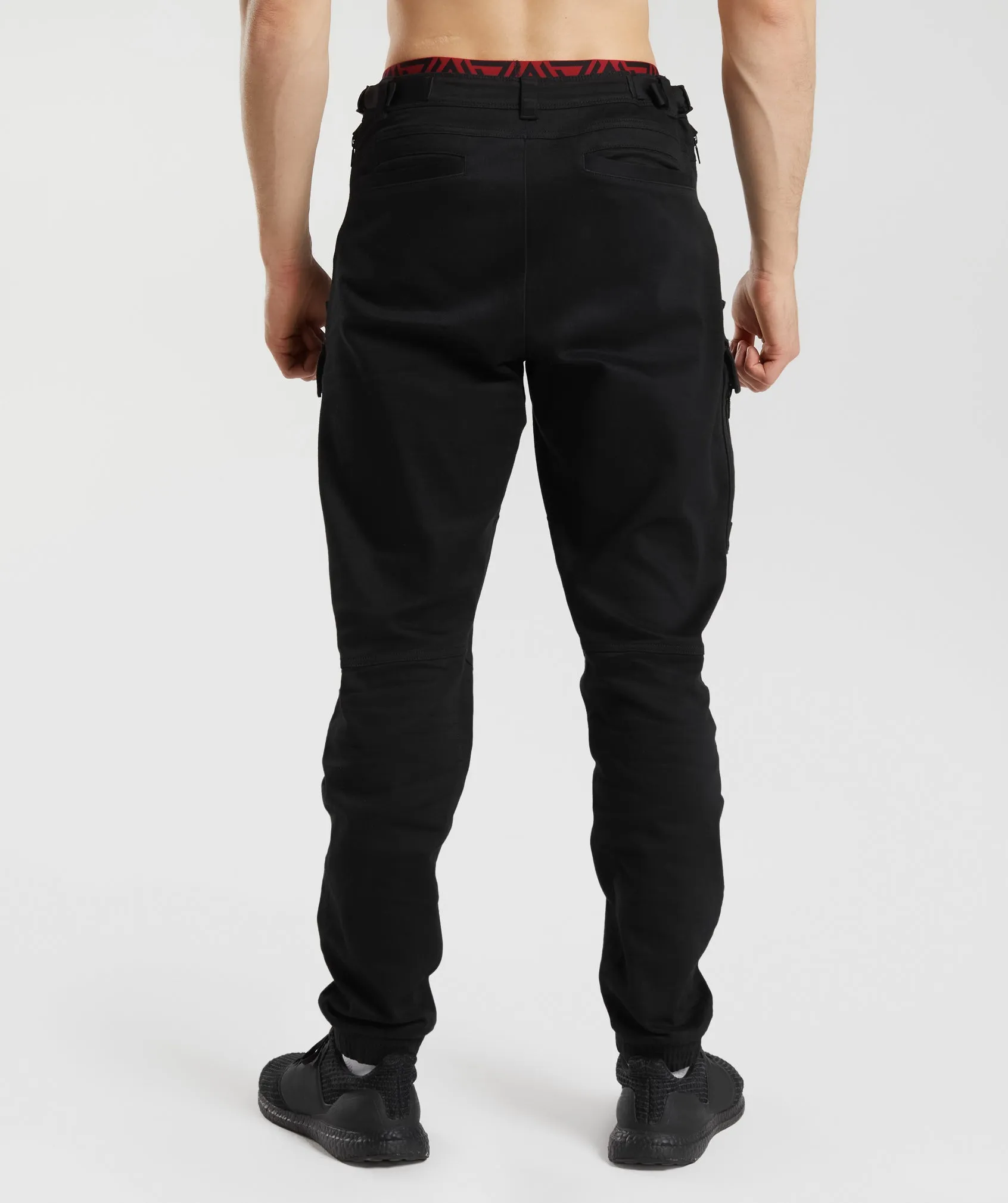 GS x David Laid Cargo Pants - Black