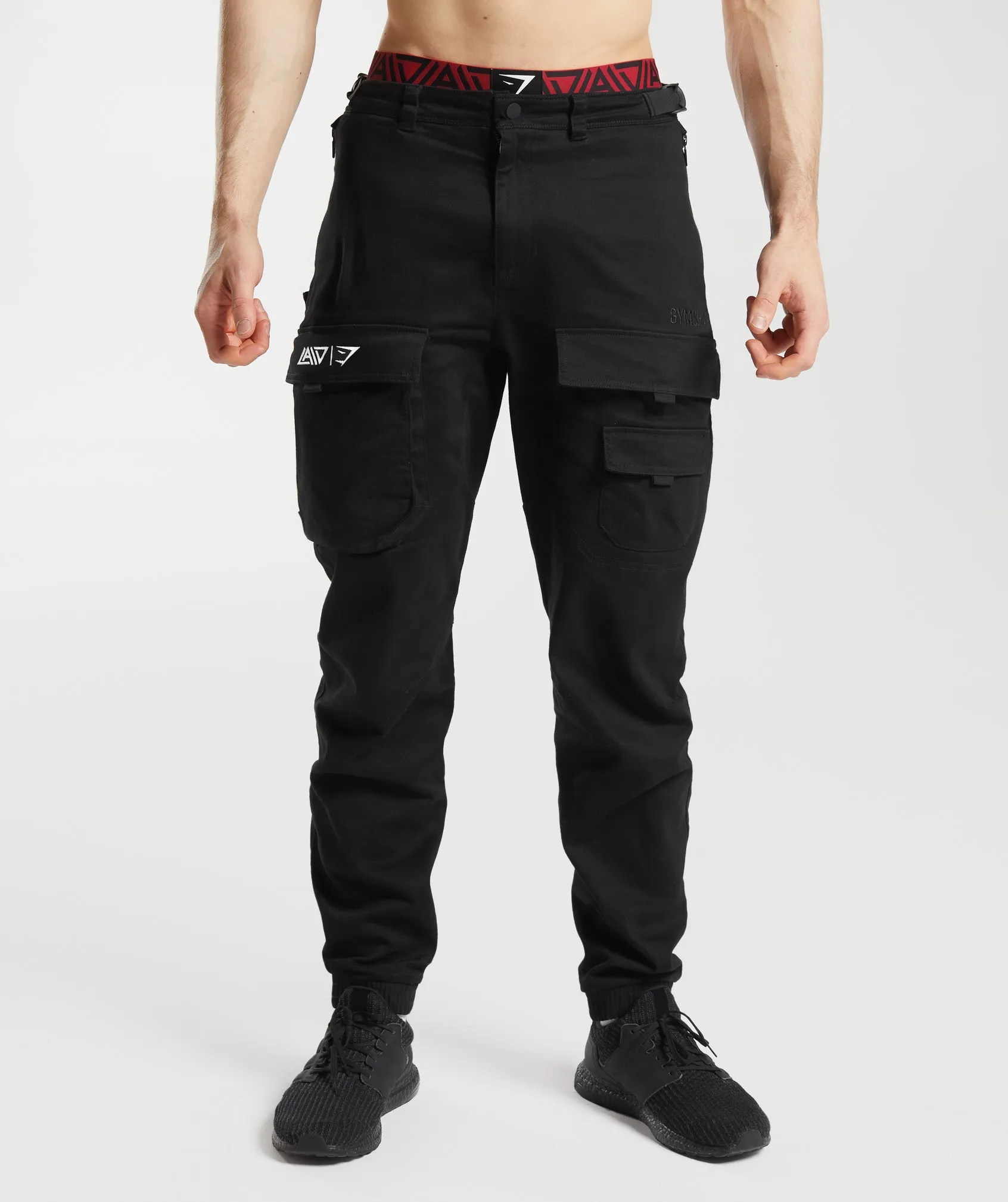 GS x David Laid Cargo Pants - Black