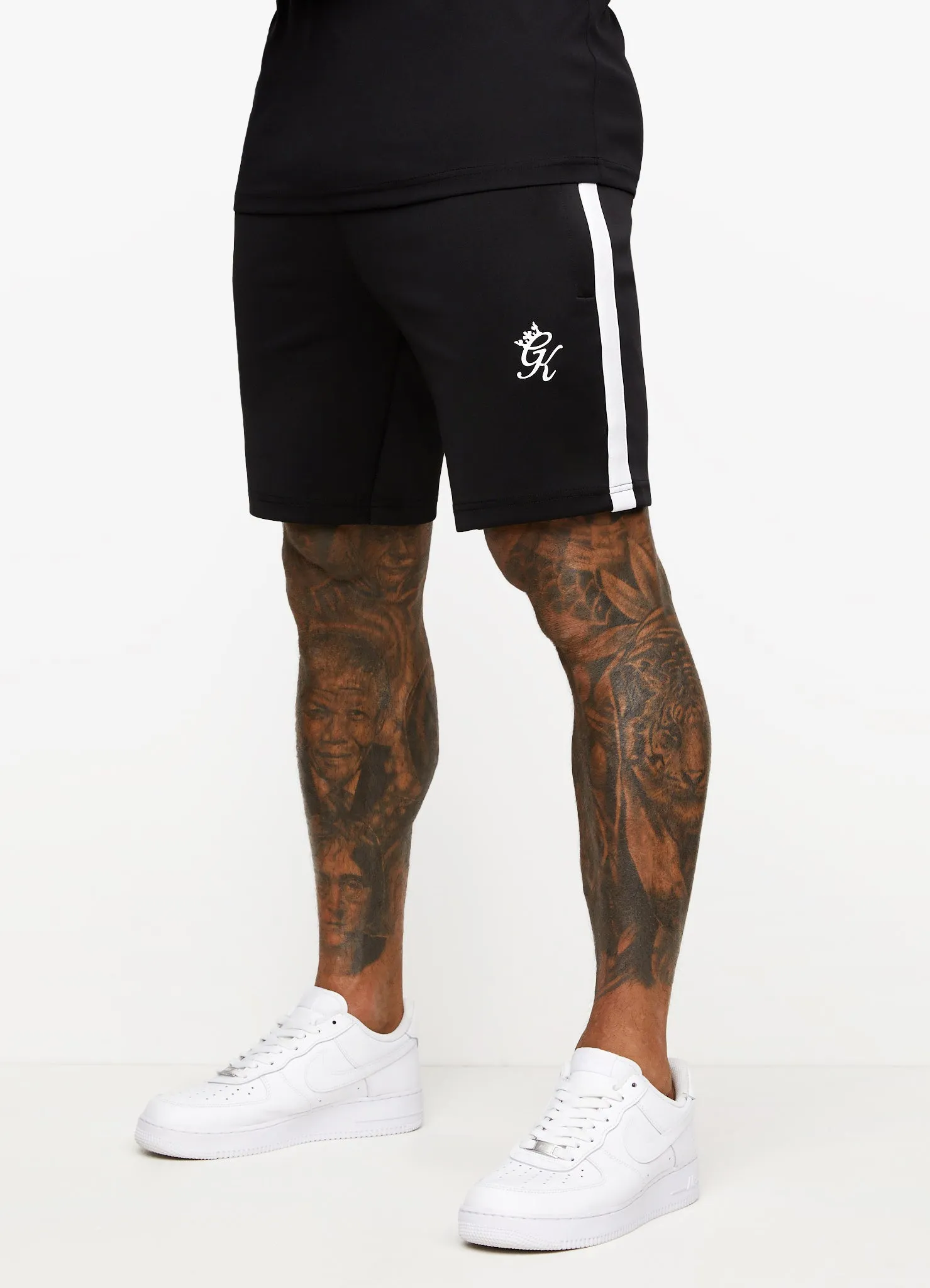 Gym King Core Plus Poly Short - Black