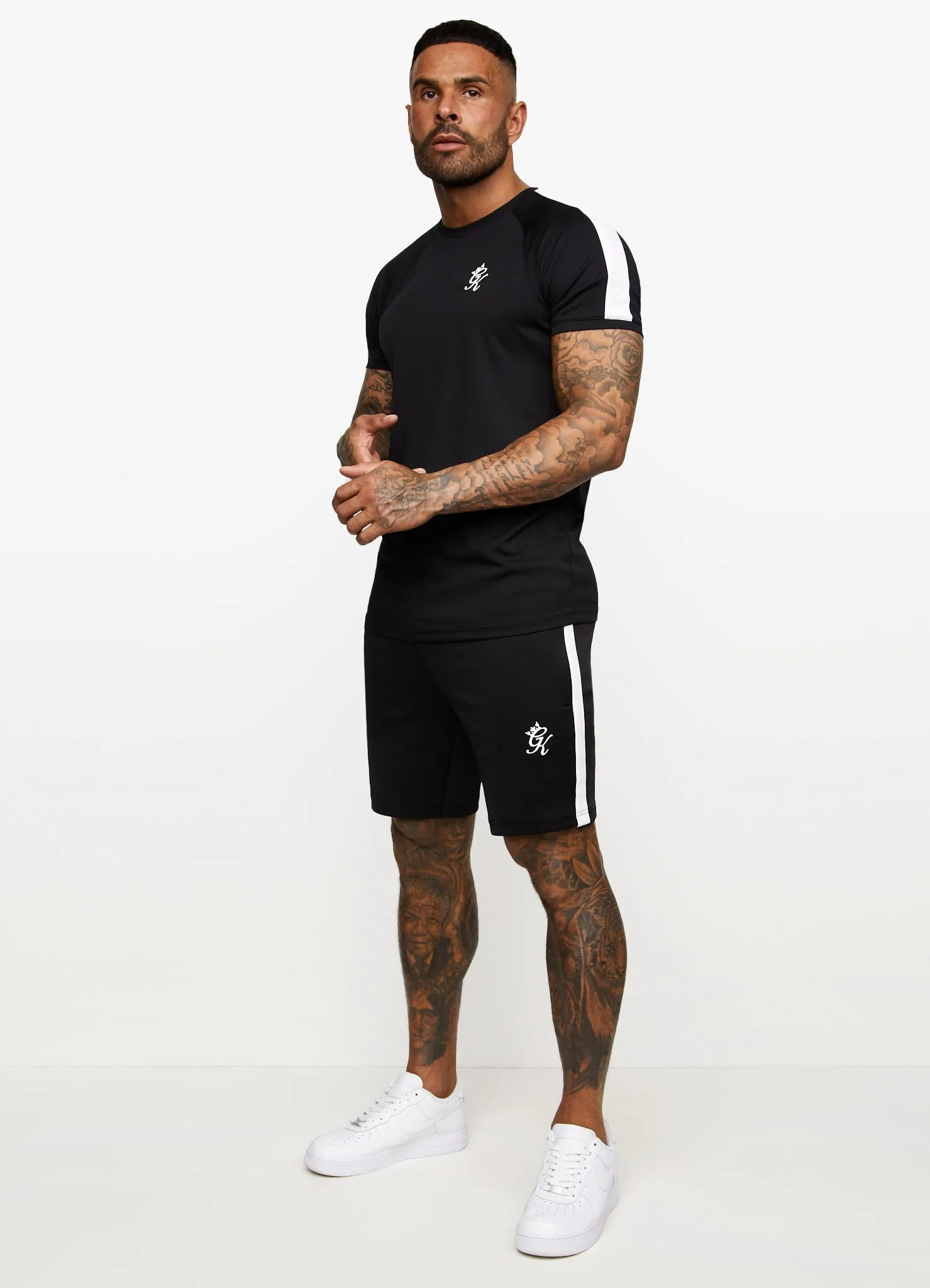 Gym King Core Plus Poly Short - Black