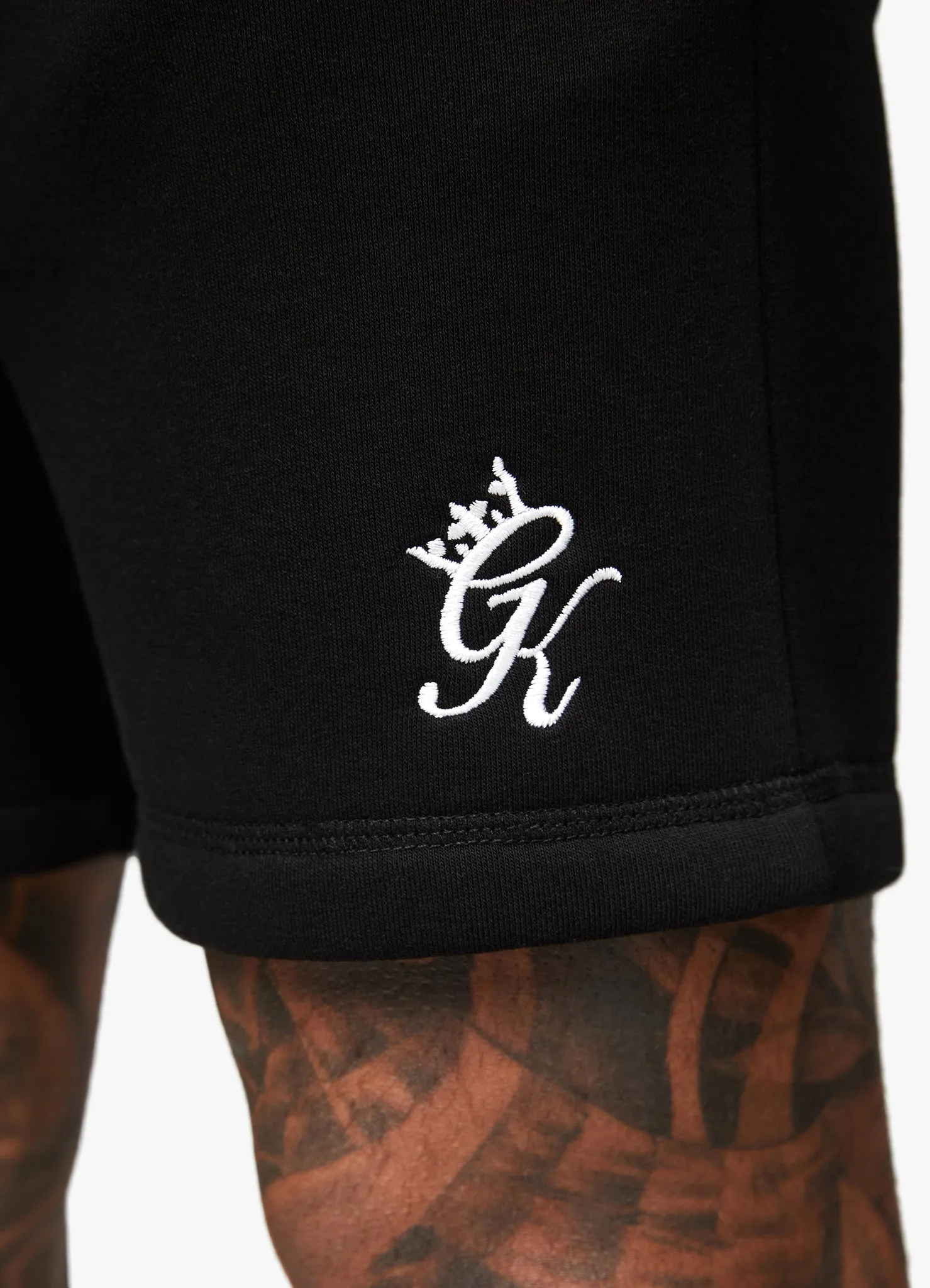 Gym King Fundamental Fleece Short - Black