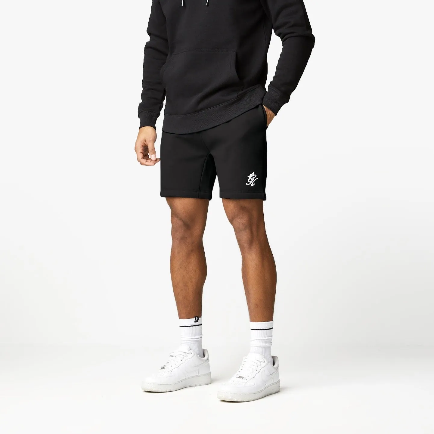 Gym King Fundamental Fleece Short - Black