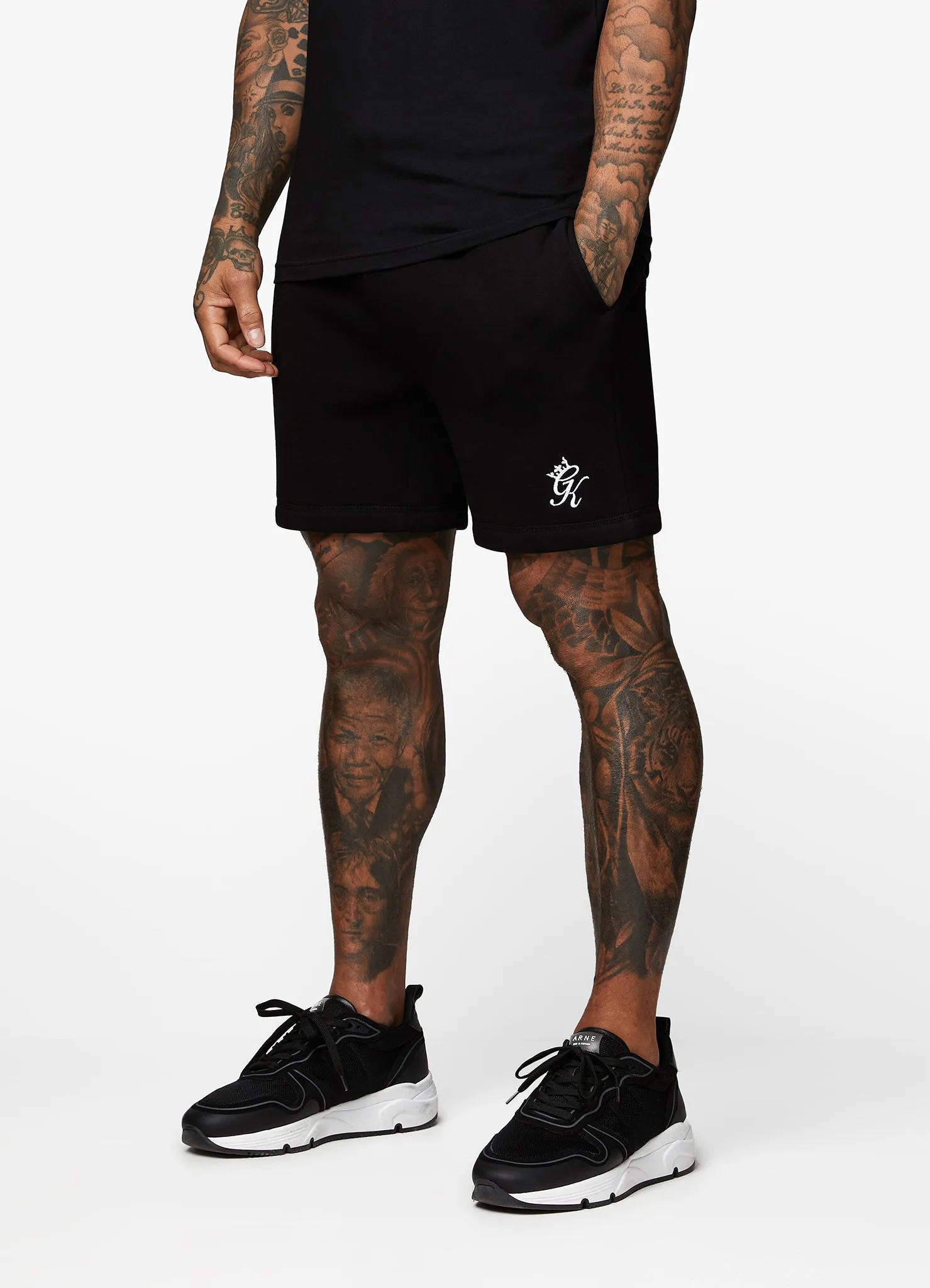 Gym King Fundamental Fleece Short - Black