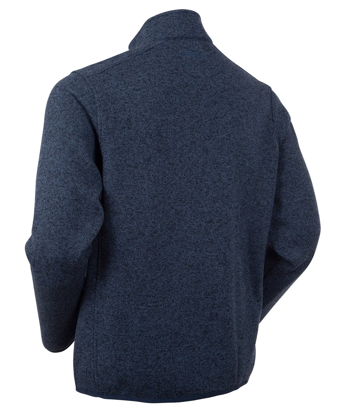 Heathered Quarter-Zip Performance Fleece Pullover