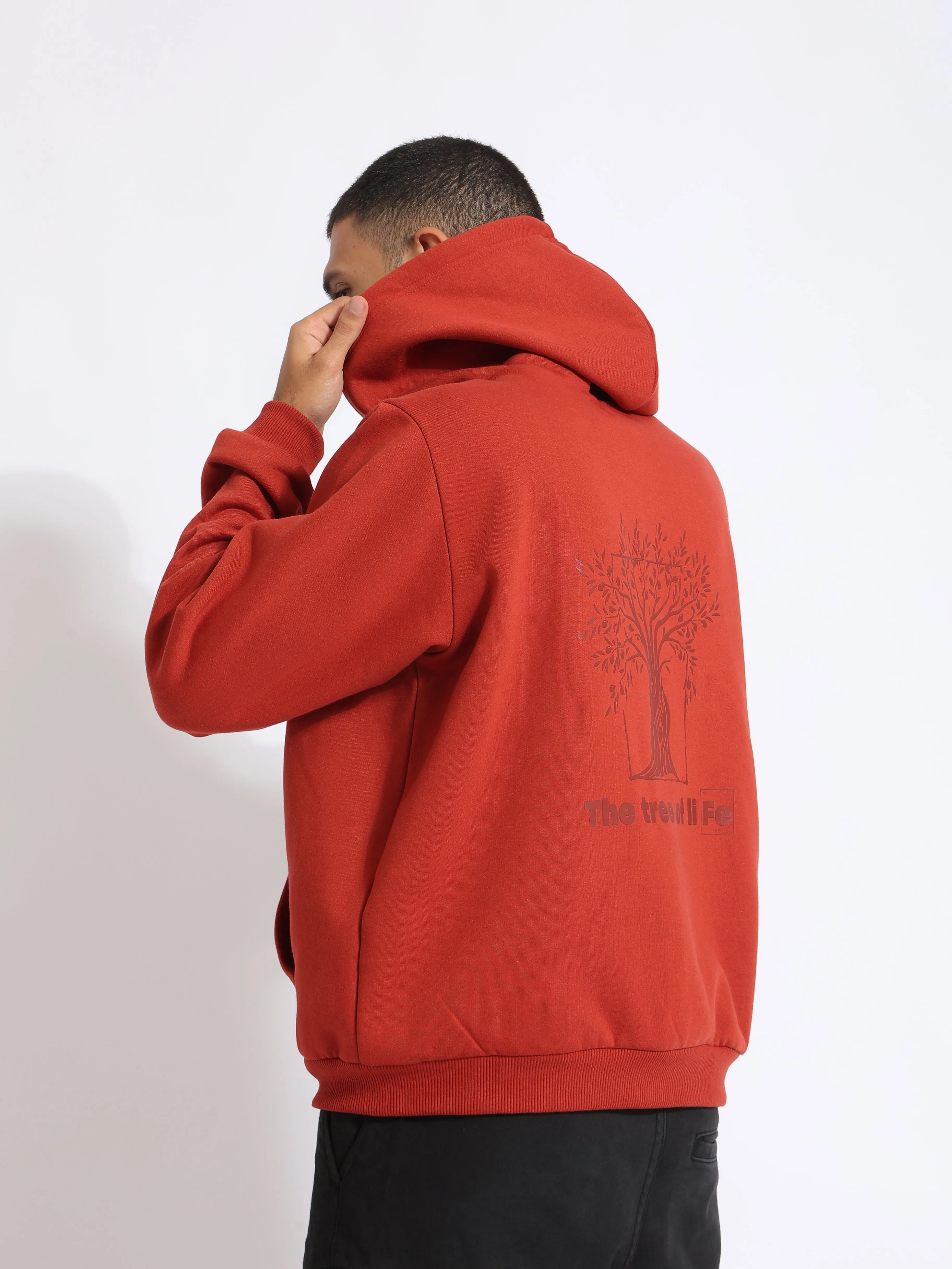 Hoodie - Kangaroo Pocket - "The Tree of Life" Back Print