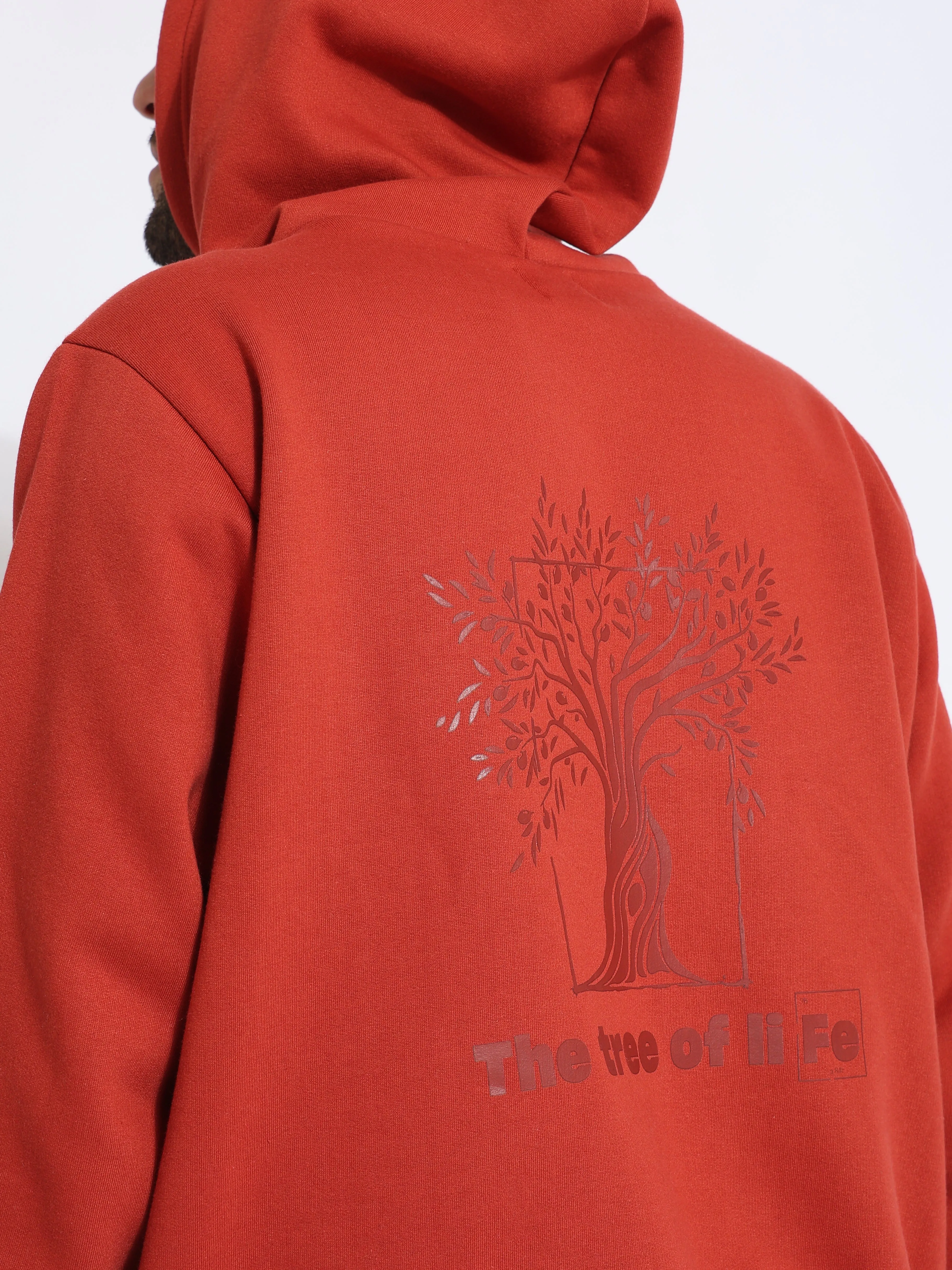 Hoodie - Kangaroo Pocket - "The Tree of Life" Back Print