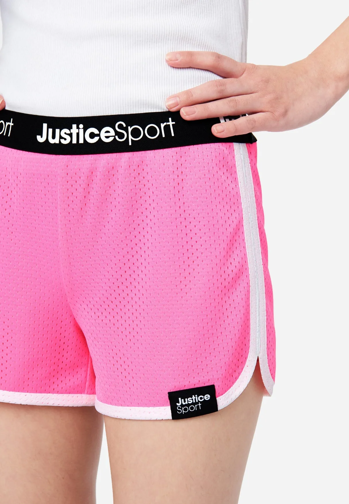 J Sport Mesh Dolphin Shorts