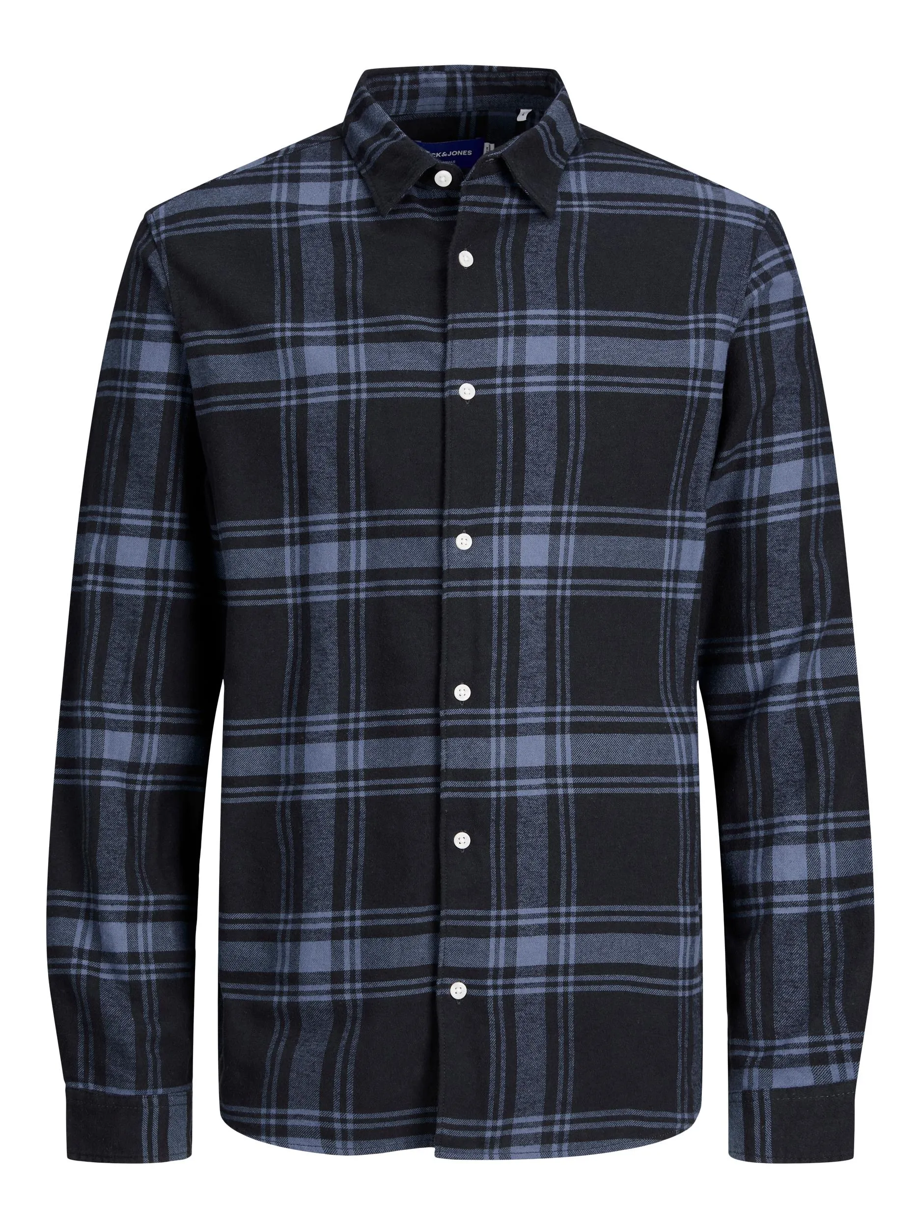 Jack & Jones Joshua Navy Check Shirt Navy