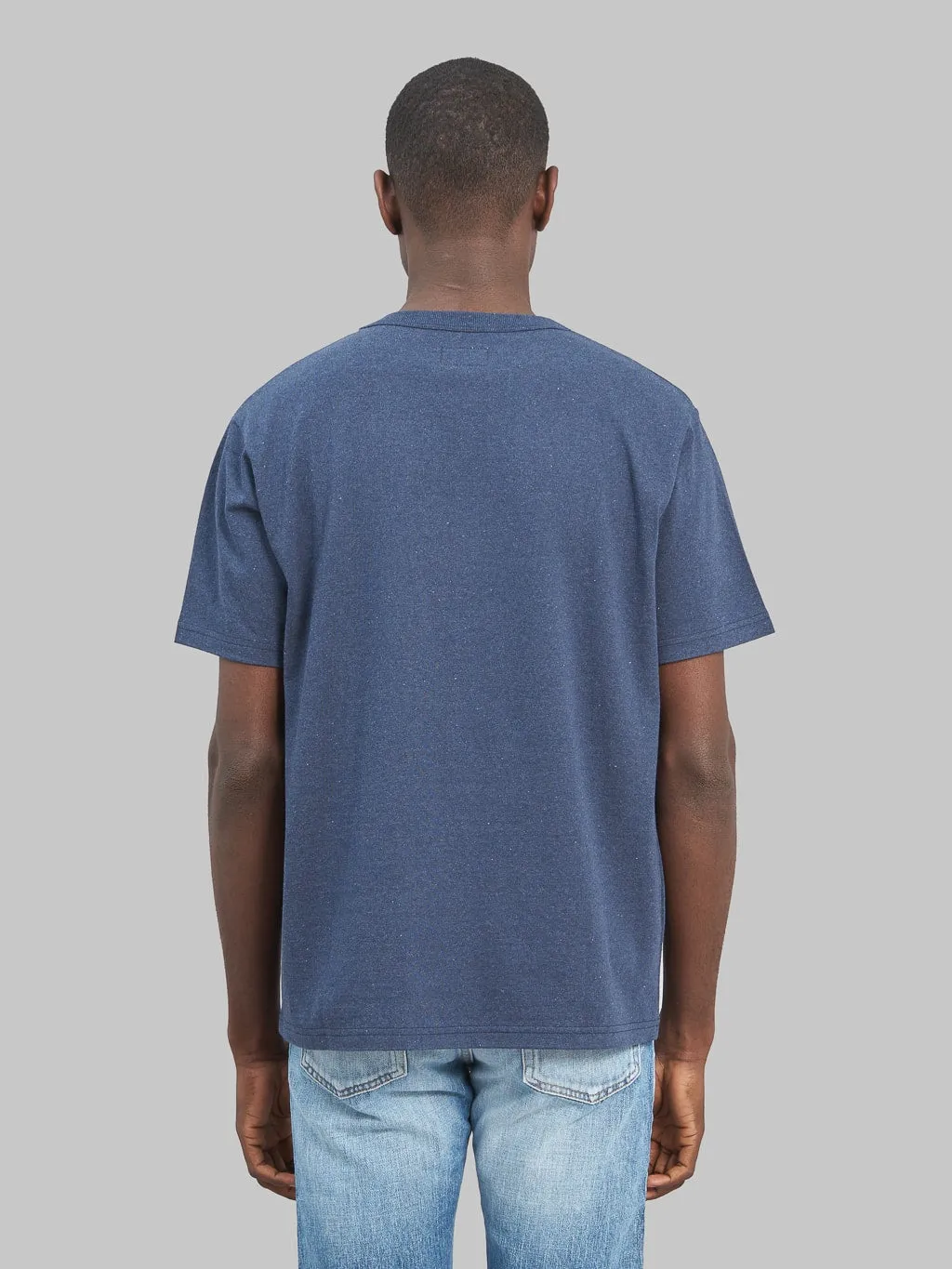 Japan Blue Recycled Denim T-shirt Dark Indigo