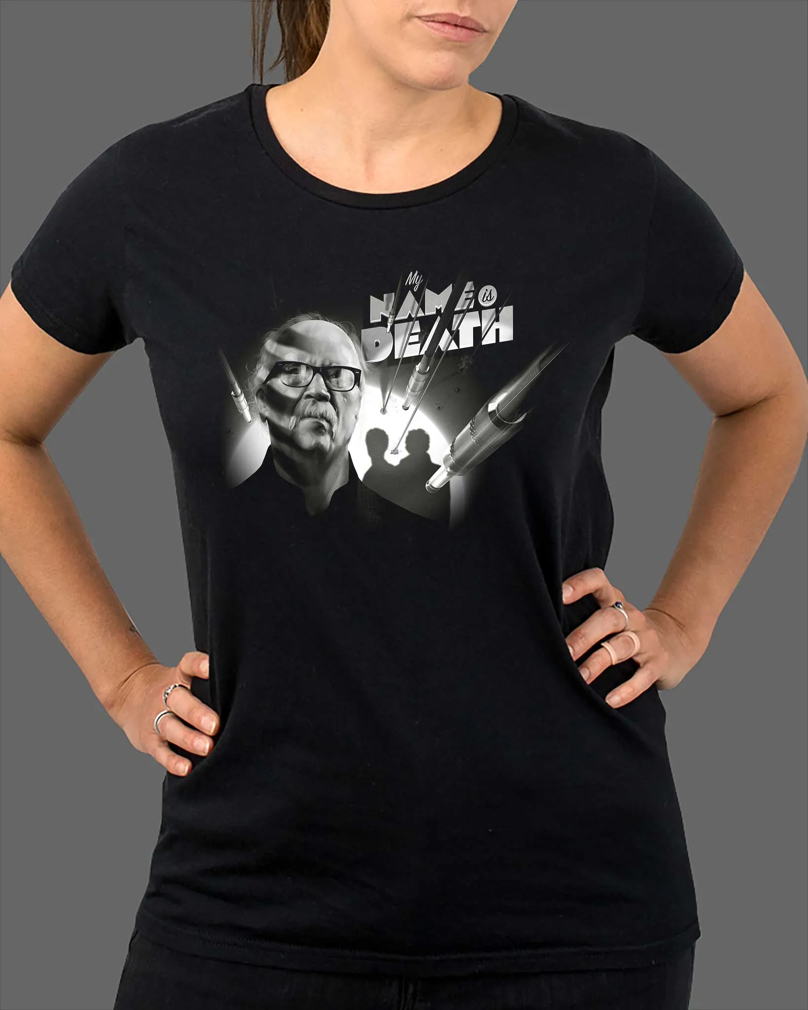 John Carpenter's My Name is Death Flexi Disc and T-Shirt Set - Womens