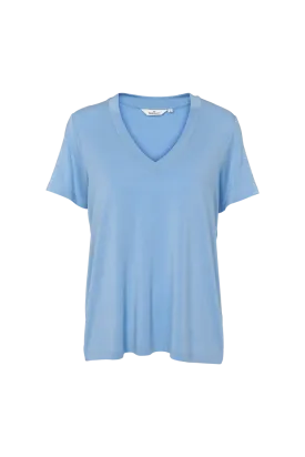 Joline V-neck - Blissful Blue