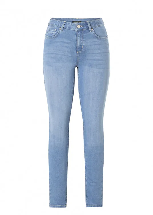 Joy Slim Fit Stretch Jeans in Light Blue