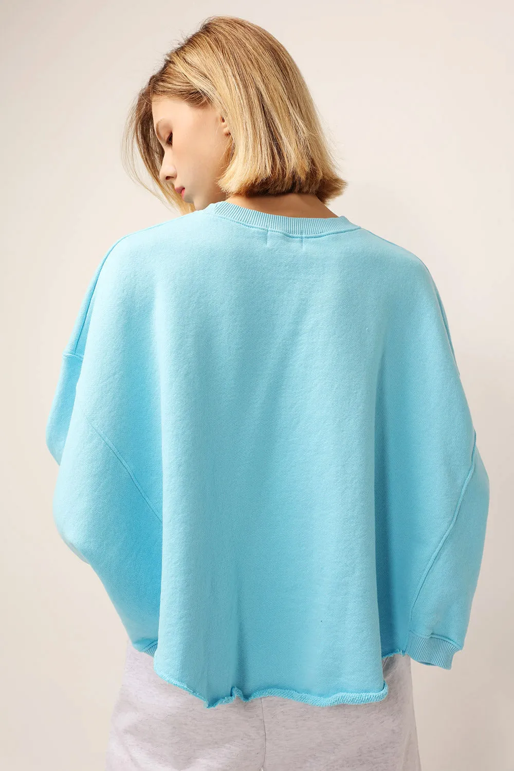 Julia Raw Edge Sweatshirt