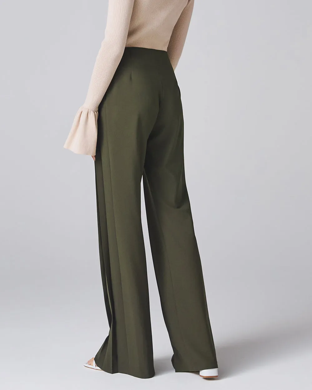 Khaki Green Bamboo Pants