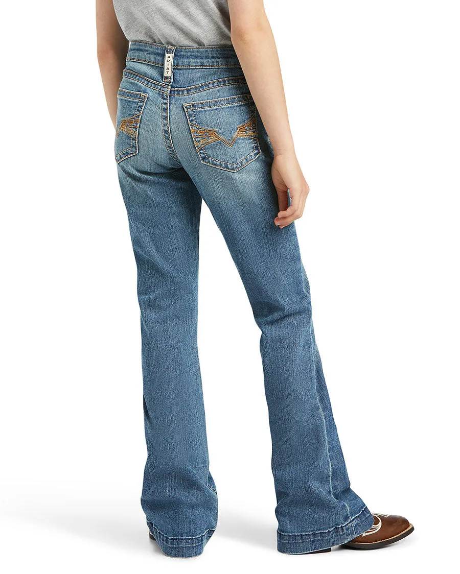 Kids' R.E.A.L. Allessandra Wide Leg Jeans