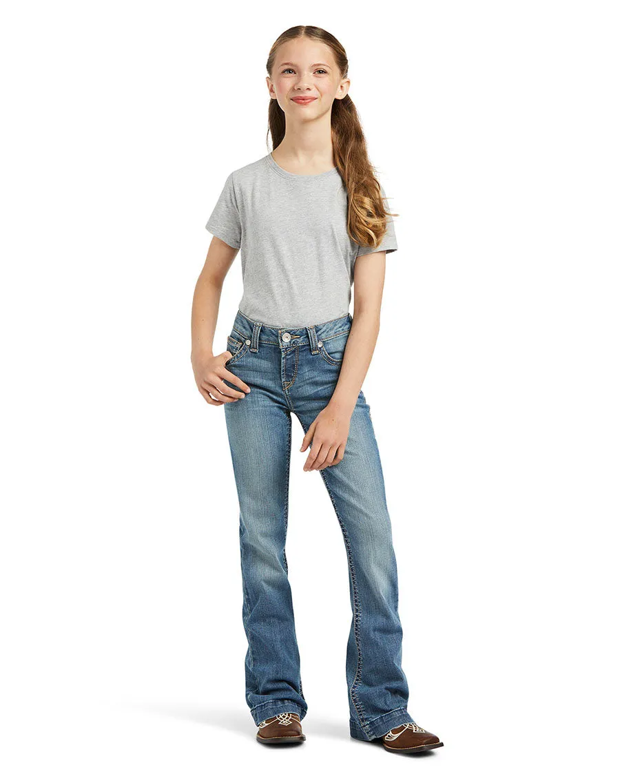 Kids' R.E.A.L. Allessandra Wide Leg Jeans