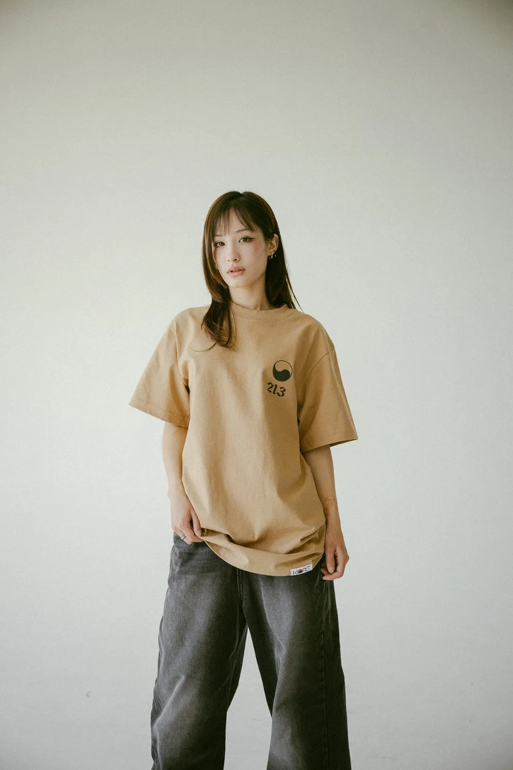 KOREATOWN TIGERS TEE (KHAKI)