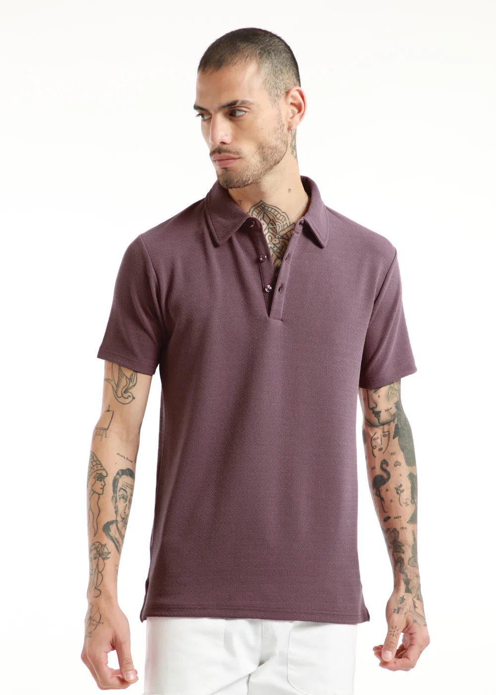 Lavender Polo T-shirt