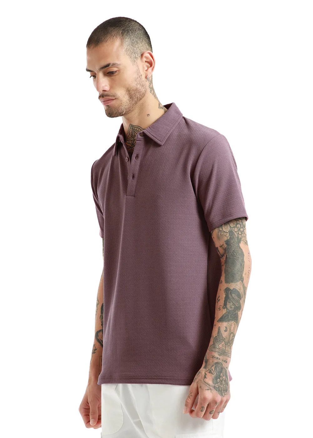 Lavender Polo T-shirt