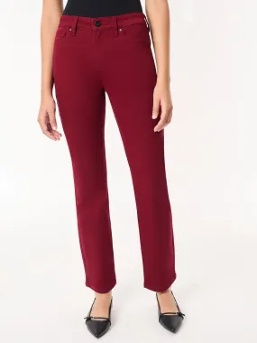 Lexington Straight Leg Jeans, Bordeaux