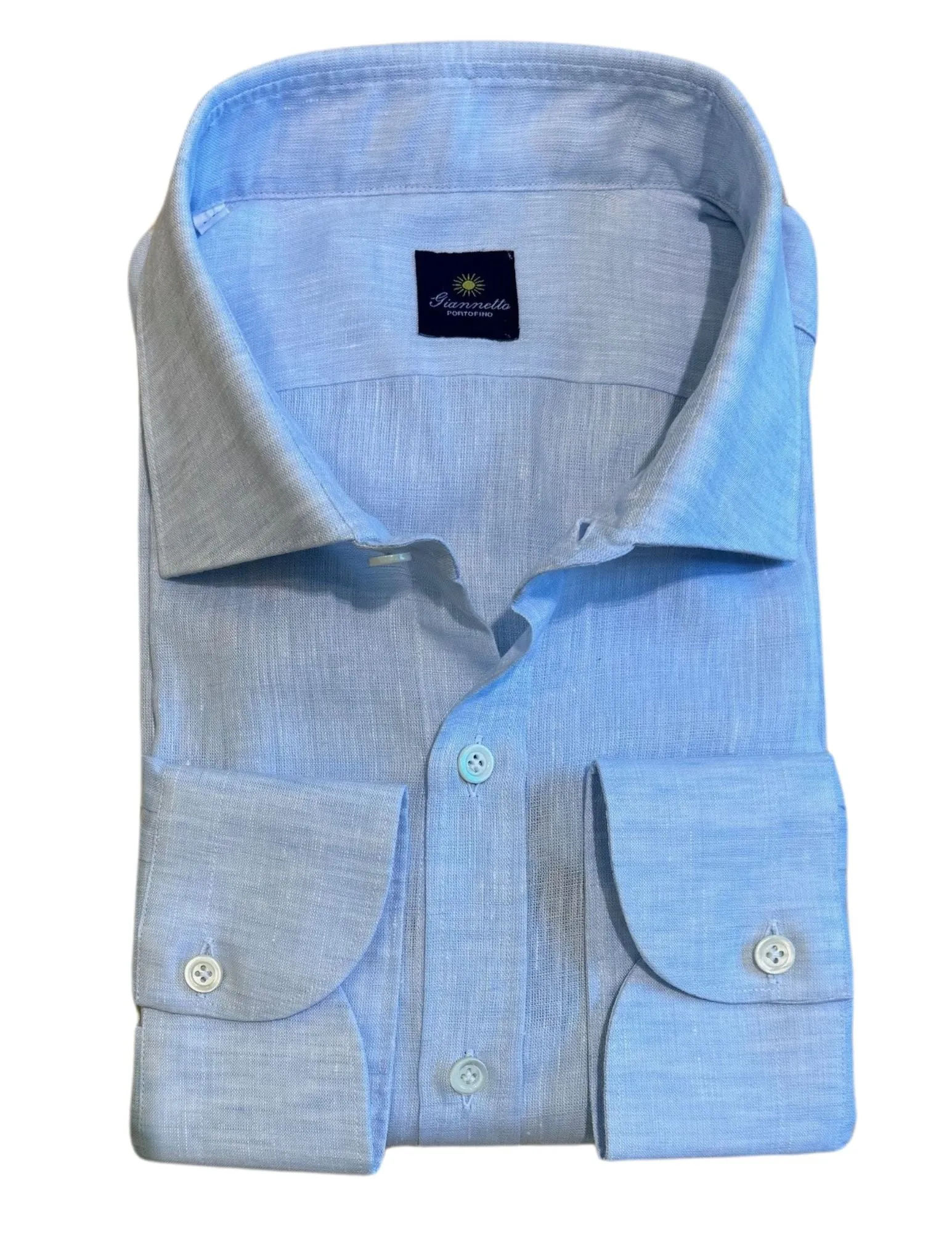 Linen Sportshirt | Light Blue