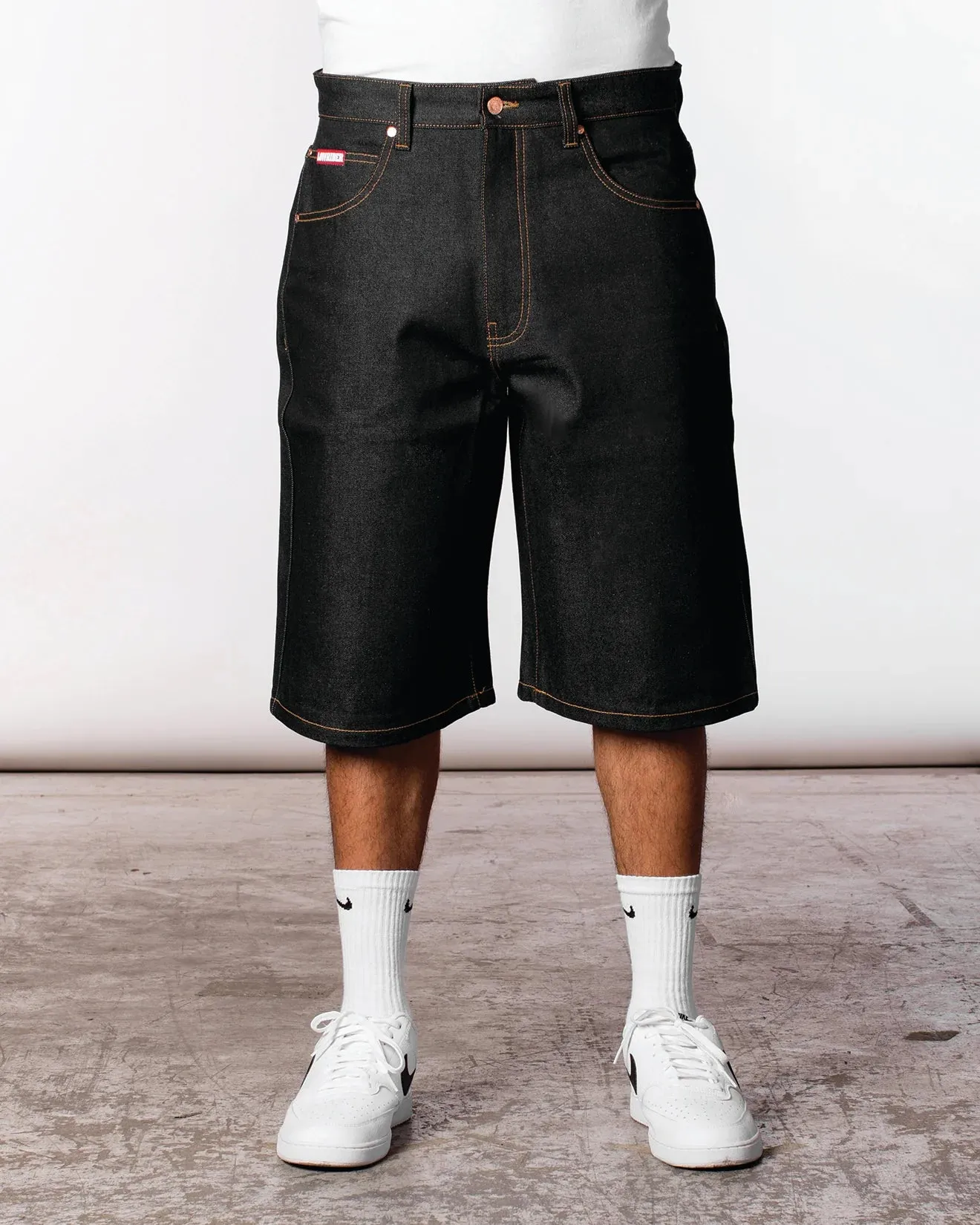 Lowrider Black Retro Shorts