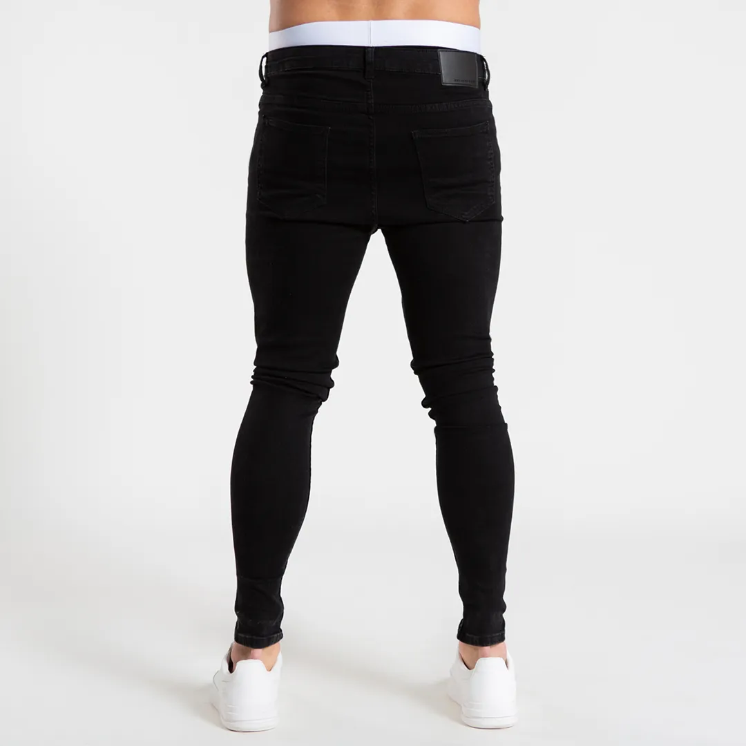 Luca Skinny Stretch Jeans - Signature Jet Black