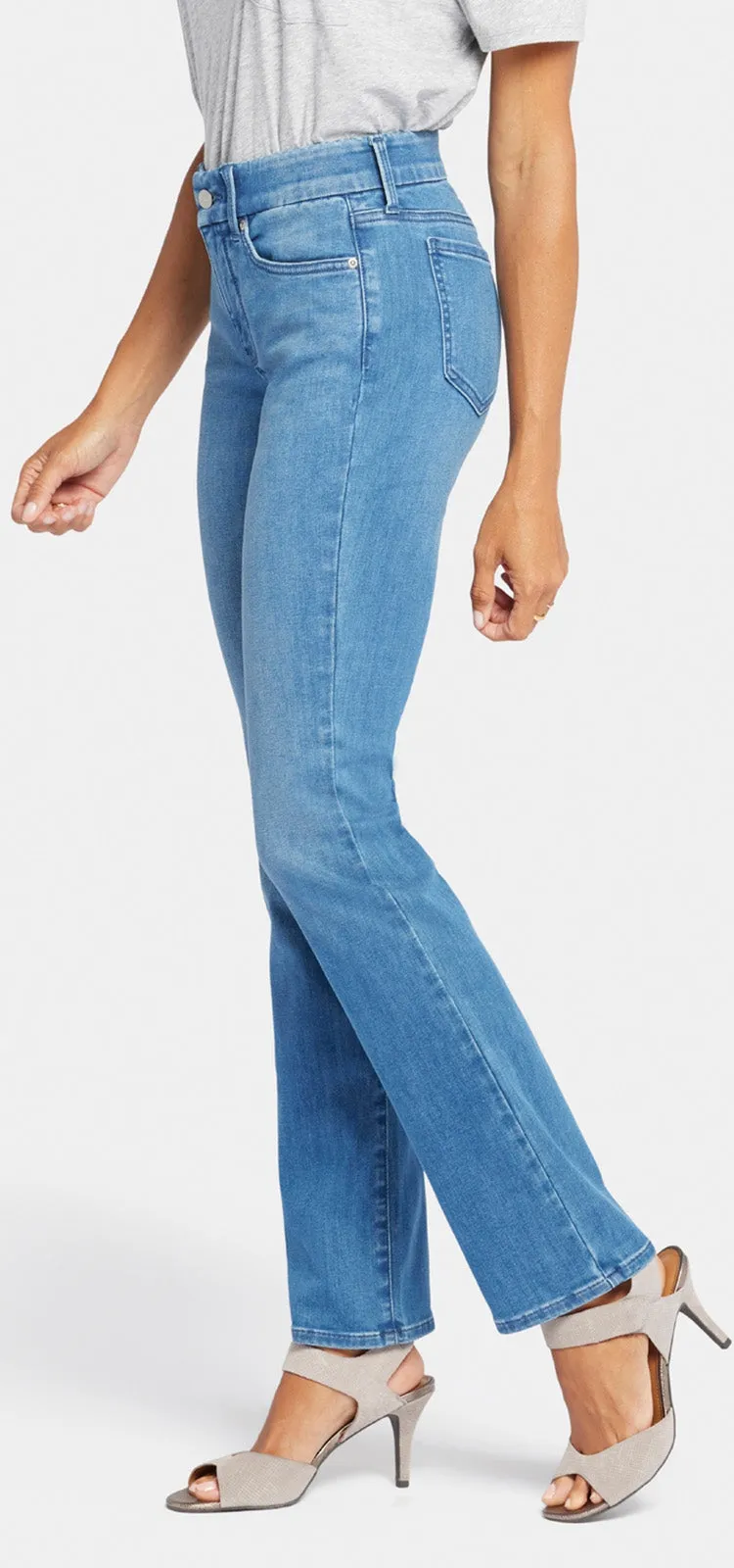 Marilyn Straight Jeans Mediumblauw Waist-Match™  Denim | Stunning