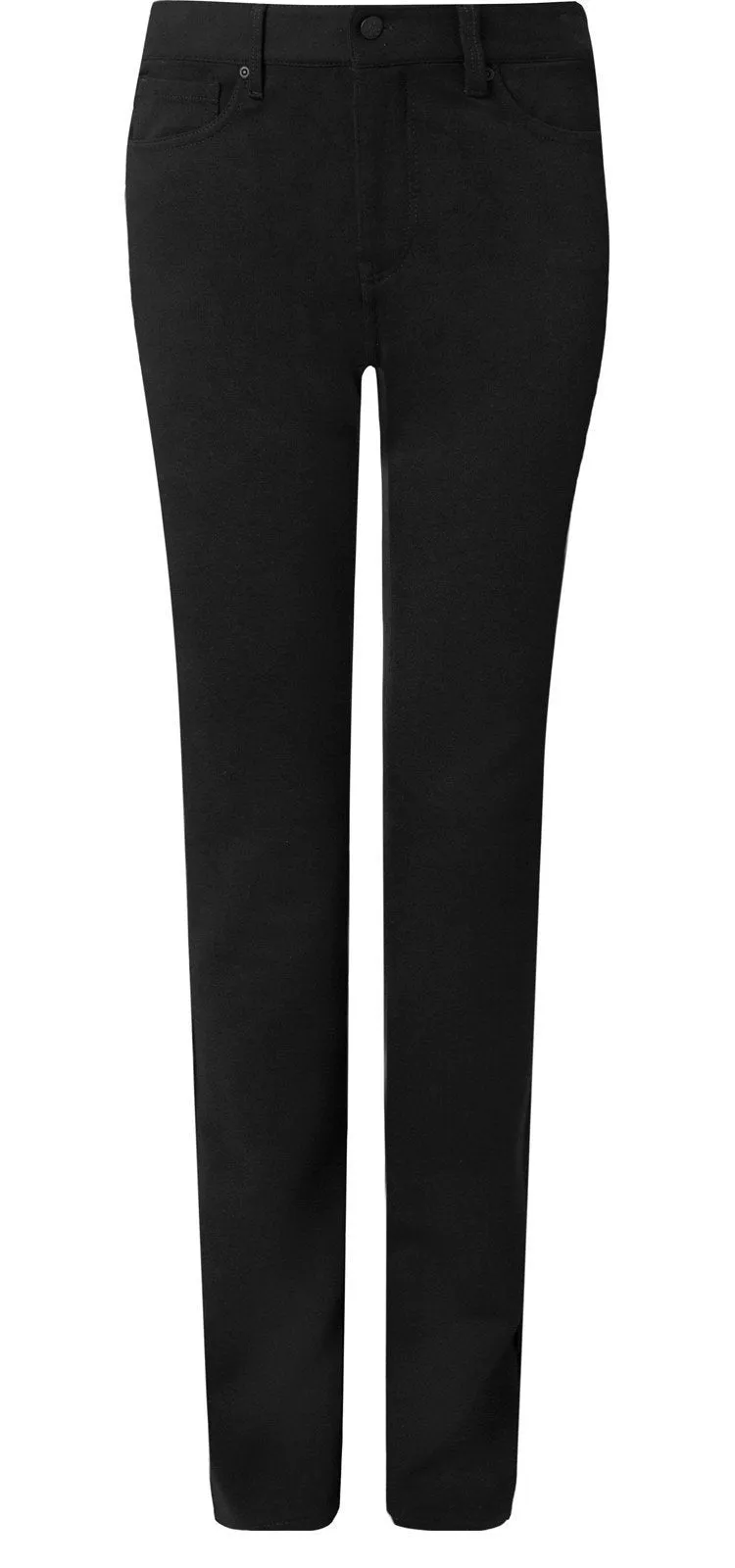 Marilyn Straight Jeans Zwart Jersey | Black