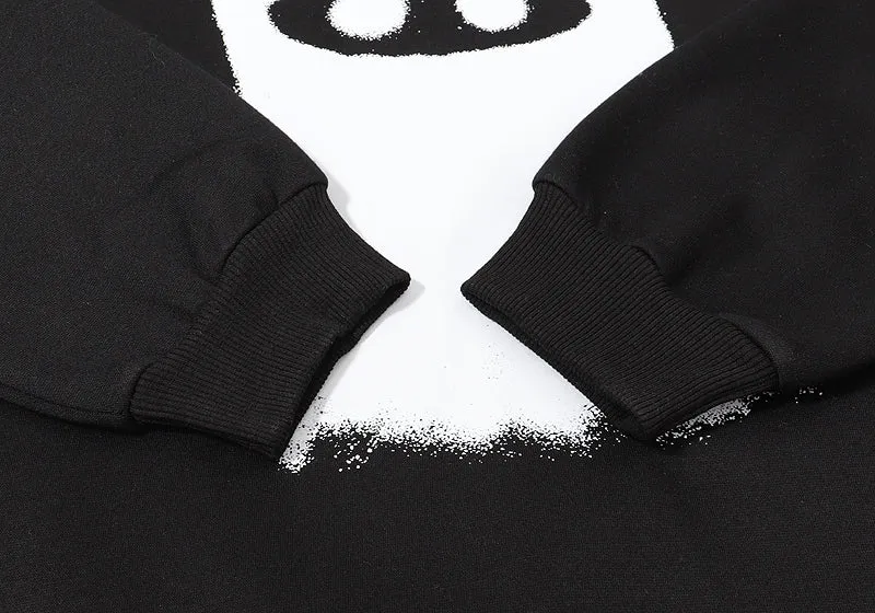 Masked Doll | Oversized Graphic Hoodie